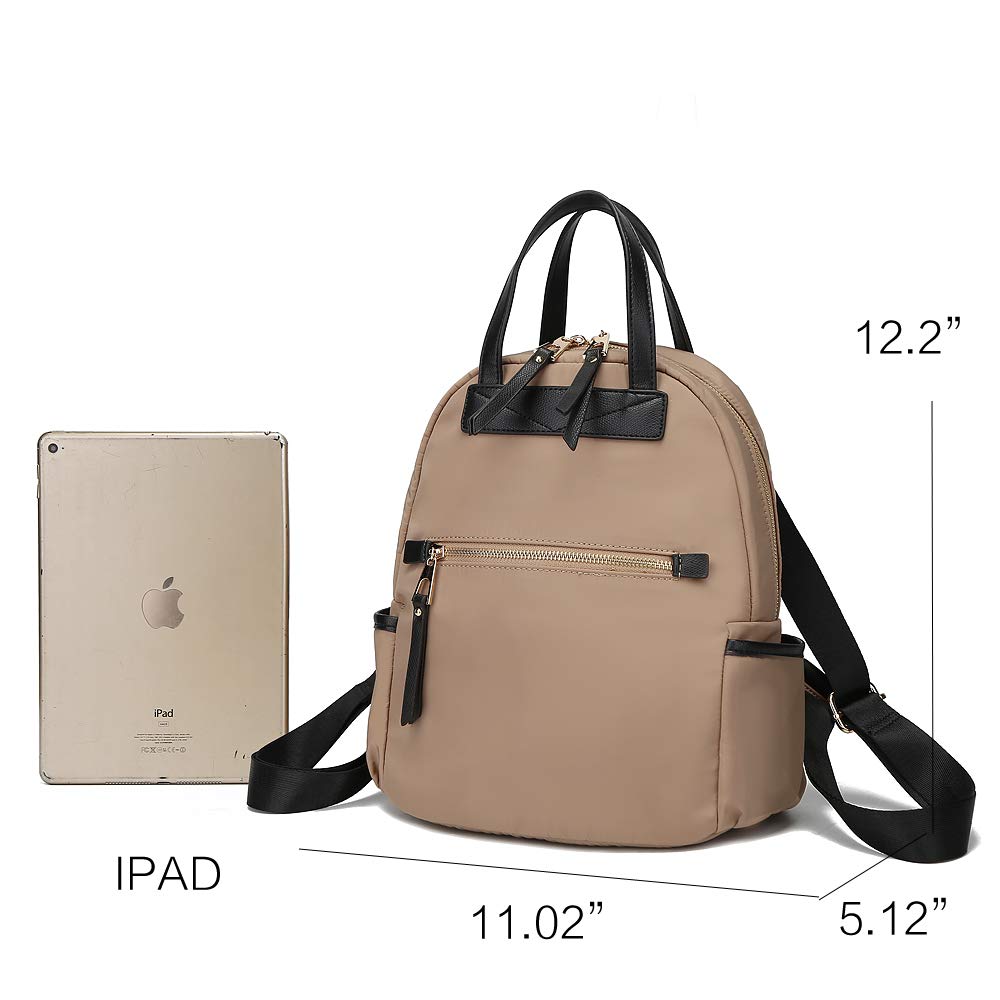 Waterproof Nylon Travel Backpack for Women - Lightweight Durable Carry-On Purse by Mia K - Perfect for Hiking, Commuting & Weekend Getaways