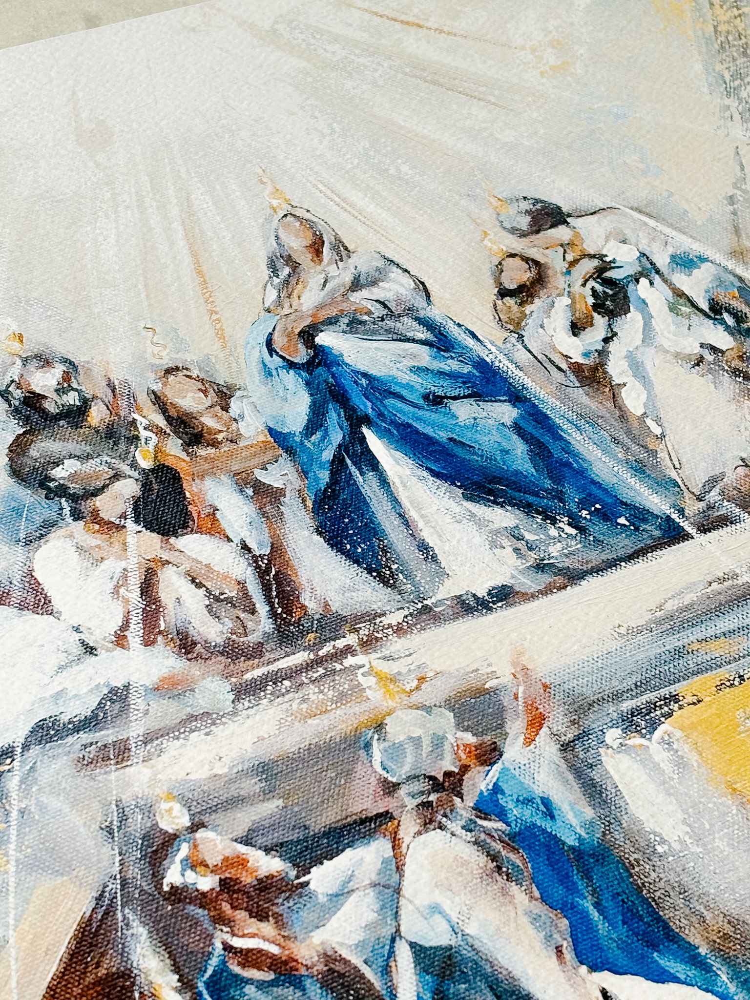 Pentecost Print - Religious Wall Art Decor for Home, Church & Office - Inspirational Christian Gifts & Faith-Based Decorations