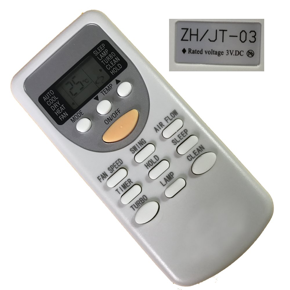Lennox ZH/JT-03 Air Conditioner Remote Control Replacement - Compatible with Lennox AC Units | Perfect for Home & Office Cooling Systems