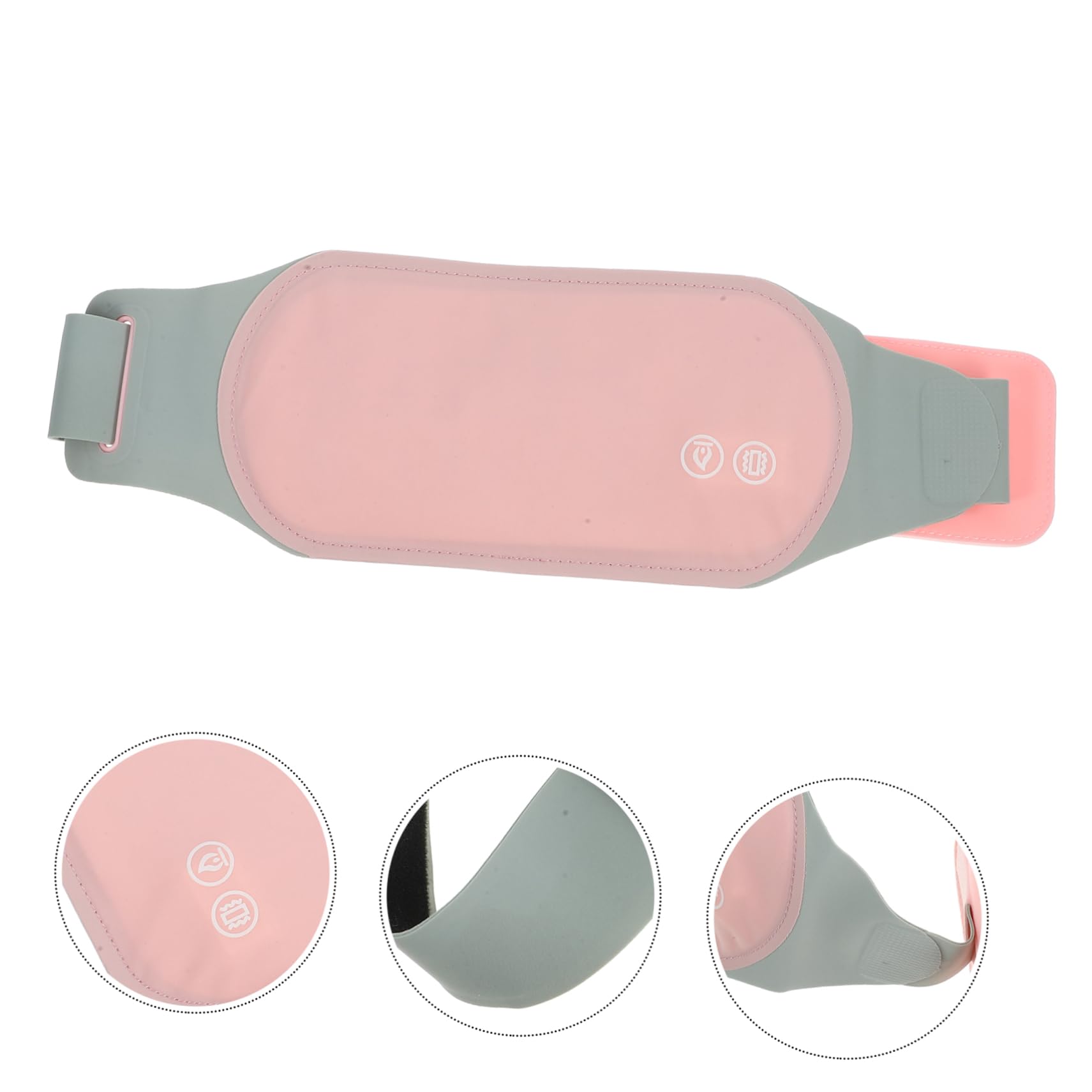 Heated Waist Belt for Women - Cordless Uterus Warming Pad, Menstrual Cramp Relief & Lumbar Support - Perfect for Period Pain, Back Pain & Cold Protection at Home/Work