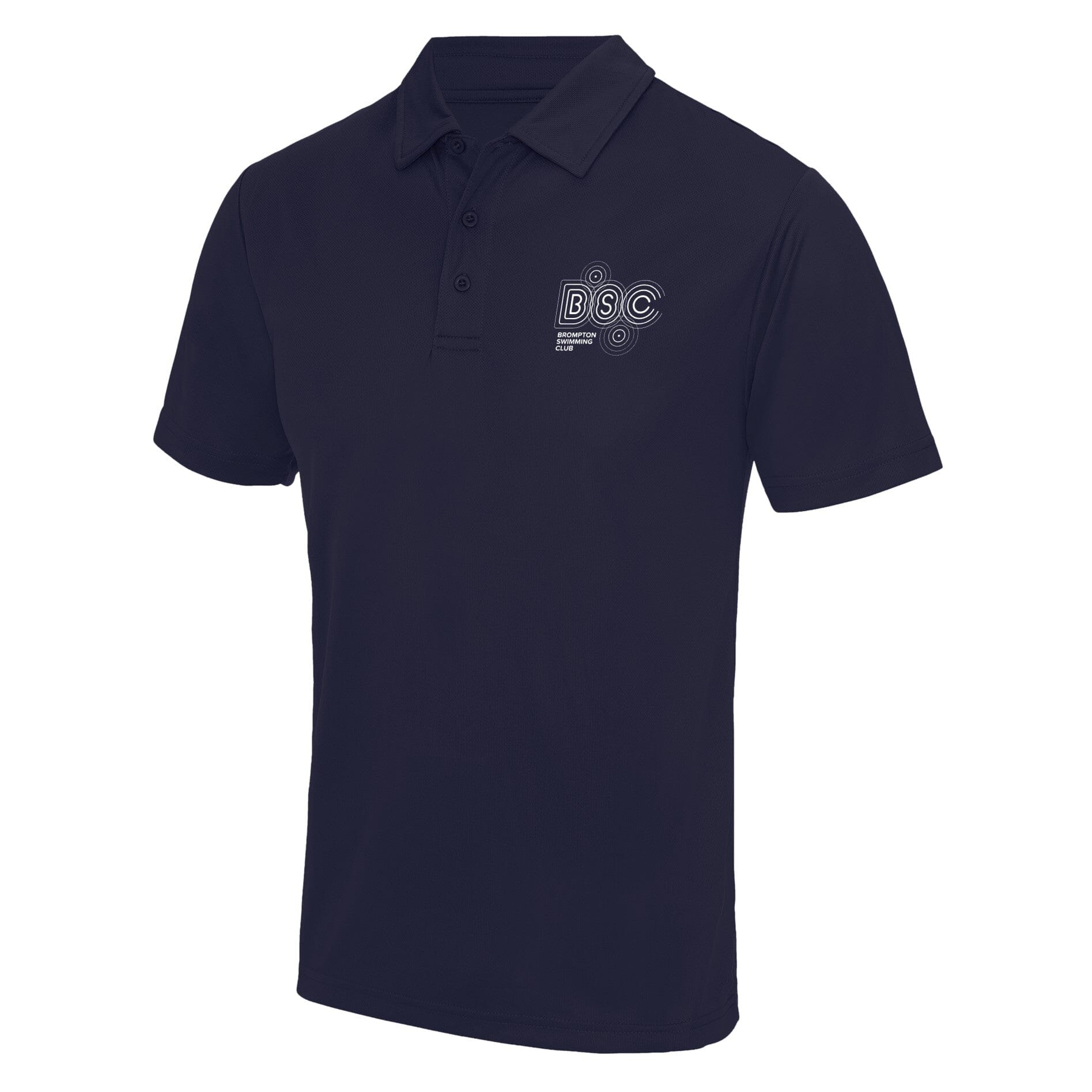 Brompton Swimming Club Coaches Polo Shirt - Breathable Quick-Dry Performance Shirt for Swim Coaches & Instructors - Perfect for Poolside Training & Competitions