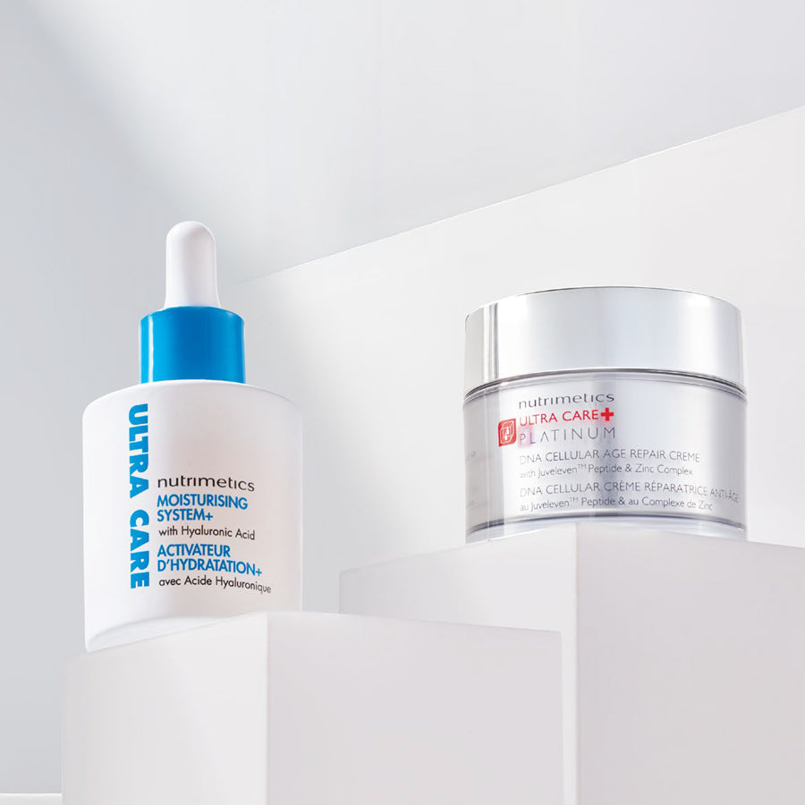 Ultra Care Radiance Revitalizing Duo Set - Anti-Aging Skincare for Glowing Skin | Buy 2 & Save | Perfect for Night Routine & Travel Skincare