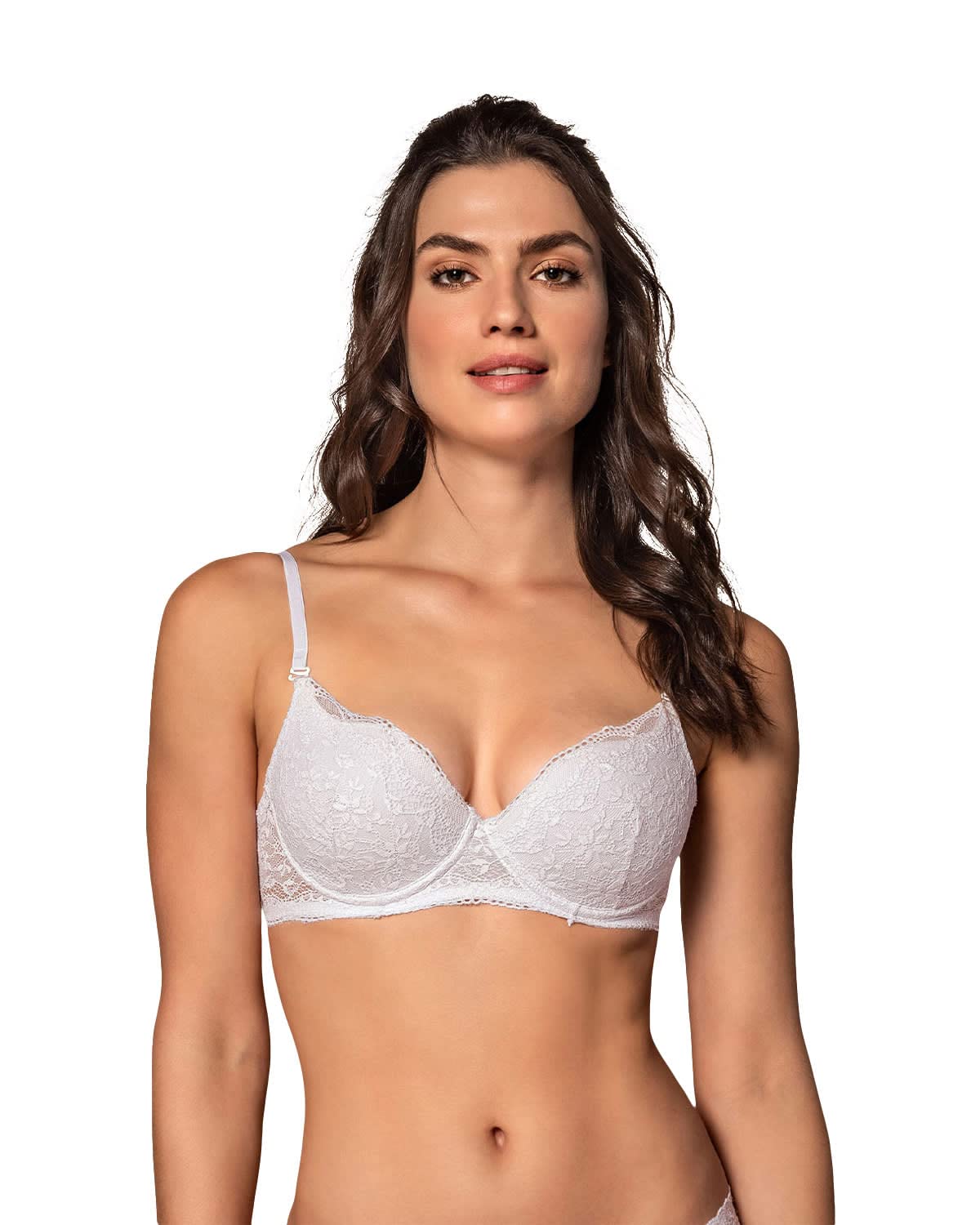 Leonisa Women's Padded Lace Push Up Bra with Underwire - Convertible Straps for Multiway Wear | Perfect for Date Nights, Special Occasions & Everyday Comfort