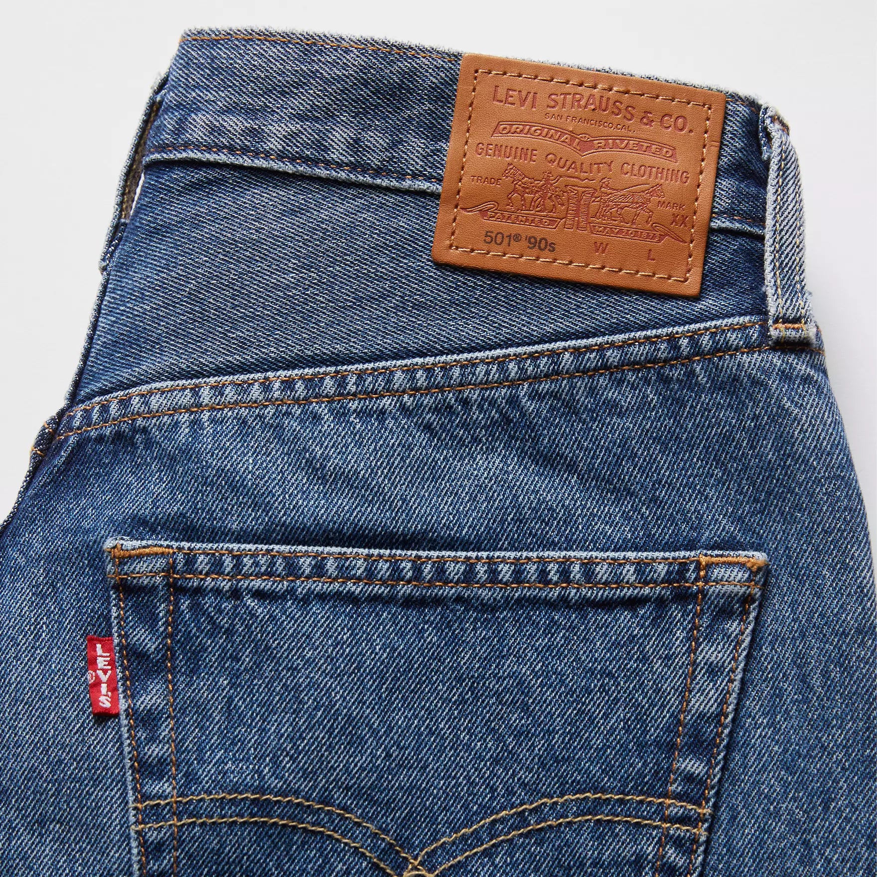 Levi's 501 Original Fit Jeans - 90s Vintage Straight Leg Denim Pants for Men & Women | Perfect for Casual Wear, Retro Style & Everyday Outfits