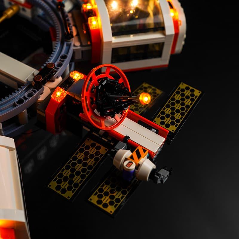 Best LEGO City Modular Space Station 60433 Light Kit - DIY Building Blocks Lighting Set for Kids & Adults - Perfect for Night Display & Room Decor