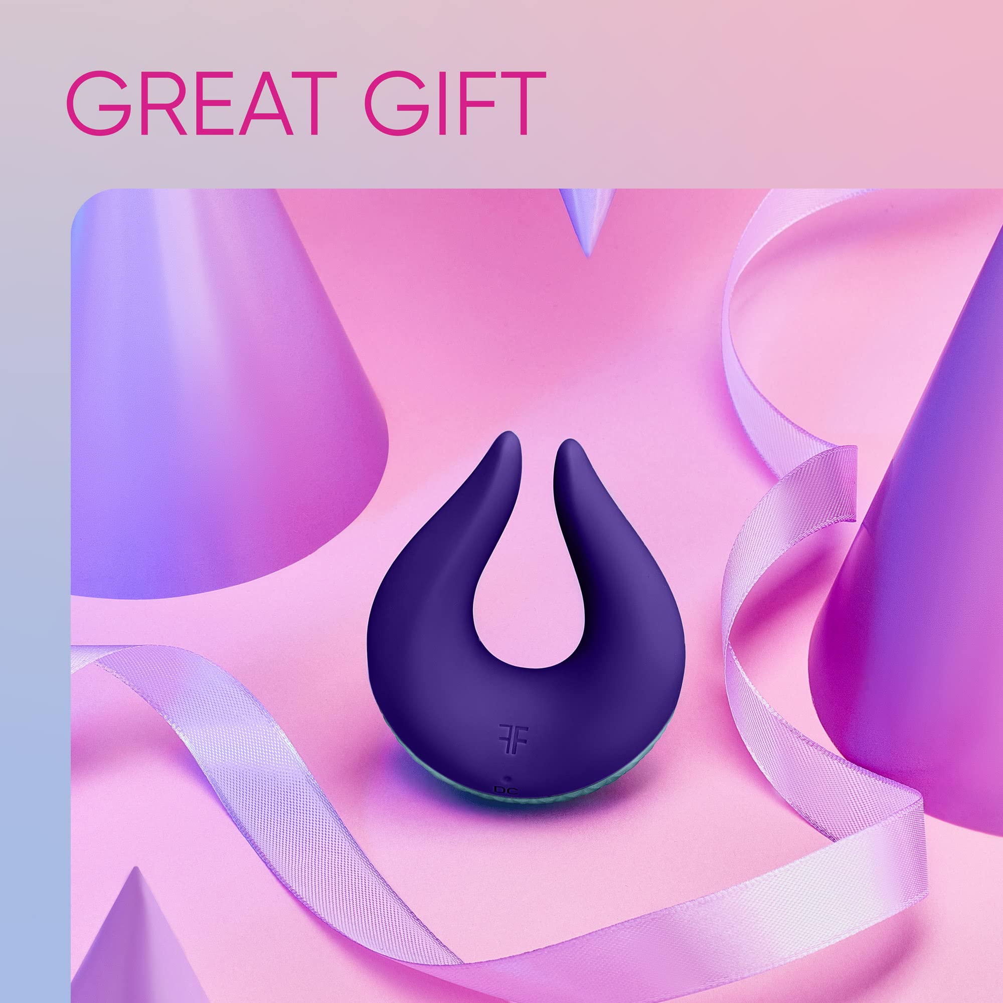 Premium Soft Silicone Clitoral Vibrator for Women - 10 Powerful Vibration Modes, 100% Waterproof & USB Rechargeable - Perfect for Solo Play or Couples Intimacy - Purple Adult Sex Toy for Enhanced Pleasure & Sensual Massage