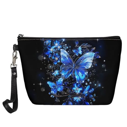Blue Butterfly Floral