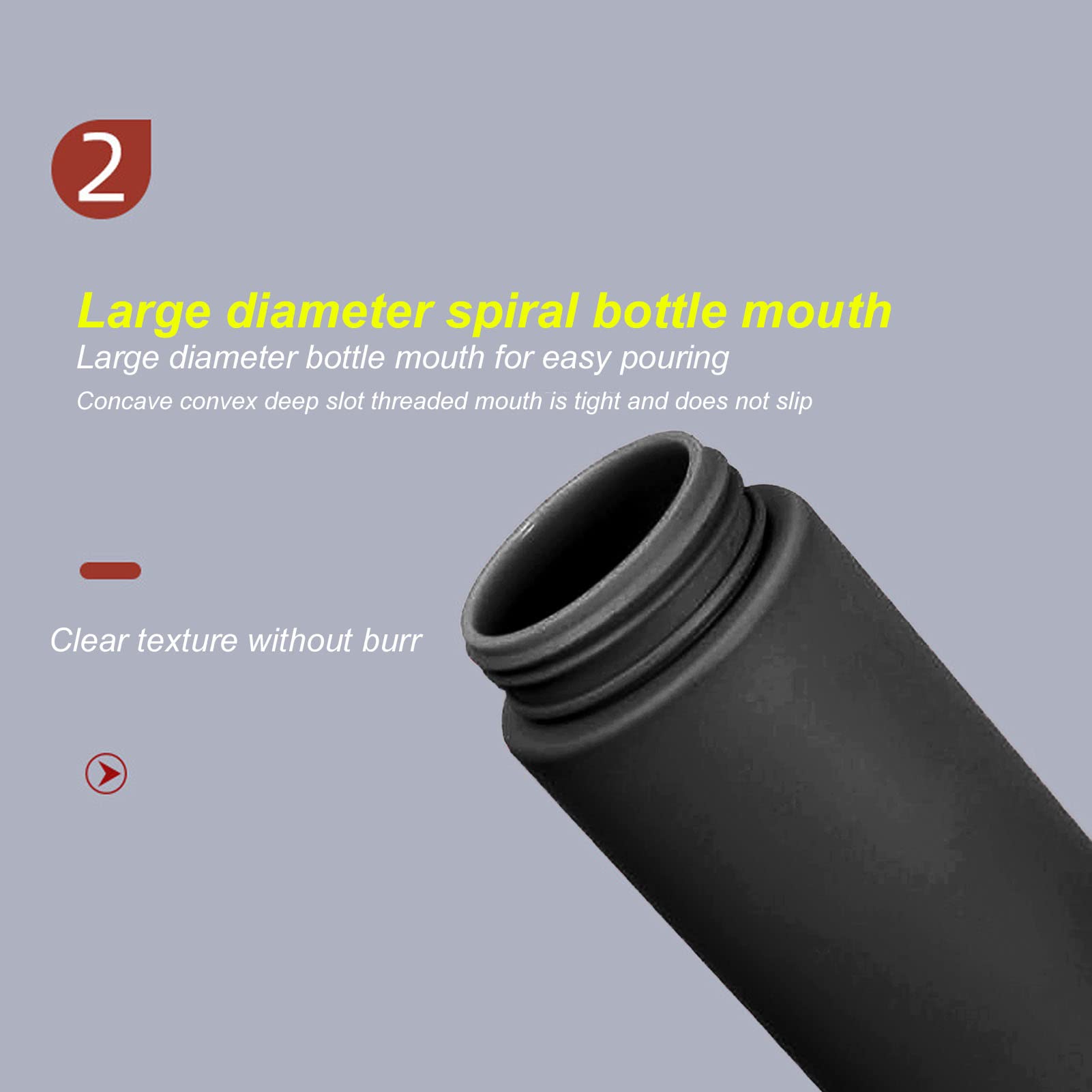 Foam Soap Dispenser - Large Capacity Travel Foaming Bottle with Sturdy Press Pump | Portable for Camping, Gym & Home Use