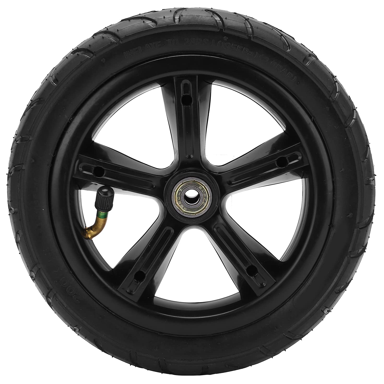 8 Inch Electric Scooter Tires and Tubes Set - 200x45 Universal Rubber Tires with Inner Tubes for Enhanced Shock Absorption, Anti-Slip & Wear Resistance - Perfect for Commuting, Urban Travel & Off-Road Adventures