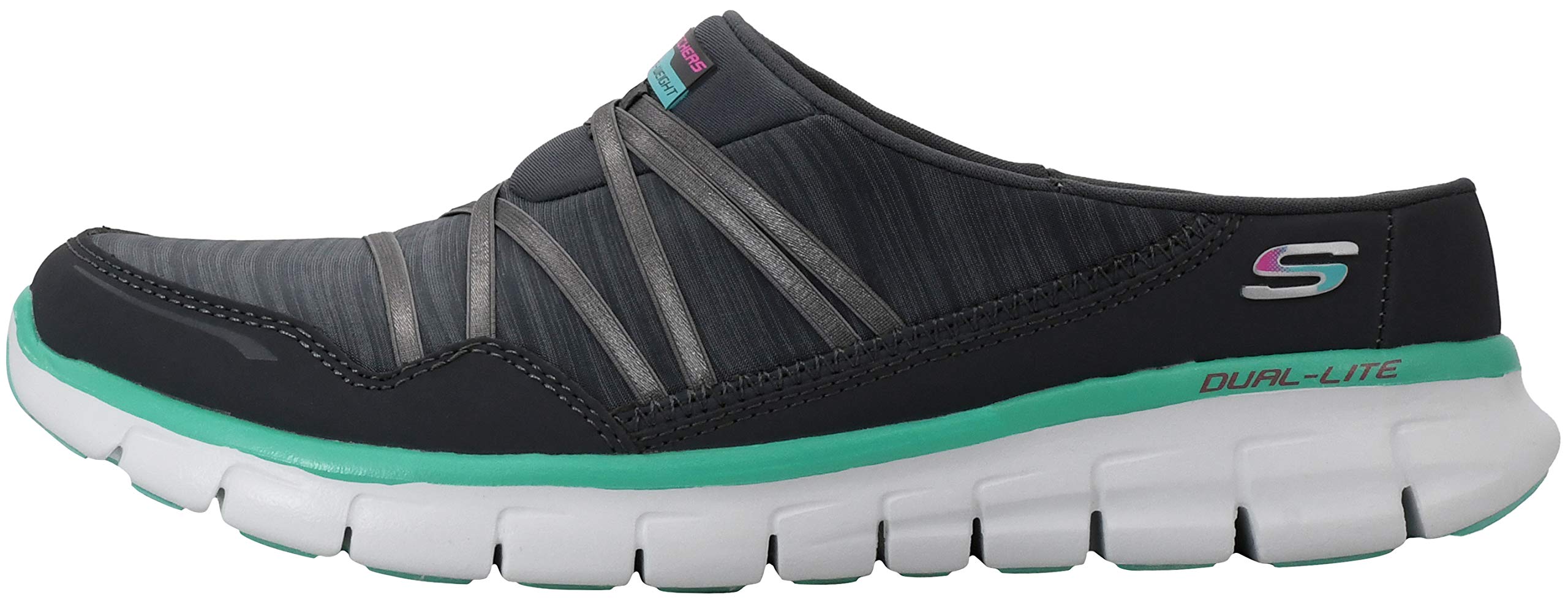 Skechers Sport Women's Air Streamer Slip-On Mule Shoes - Lightweight Comfortable Walking Shoes for Women - Perfect for Casual Wear, Running Errands & Travel