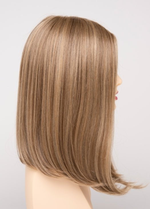 Chelsea Mono Top Wig - Human Hair & Synthetic Blend for Natural Look | Perfect for Daily Wear, Cosplay & Special Occasions