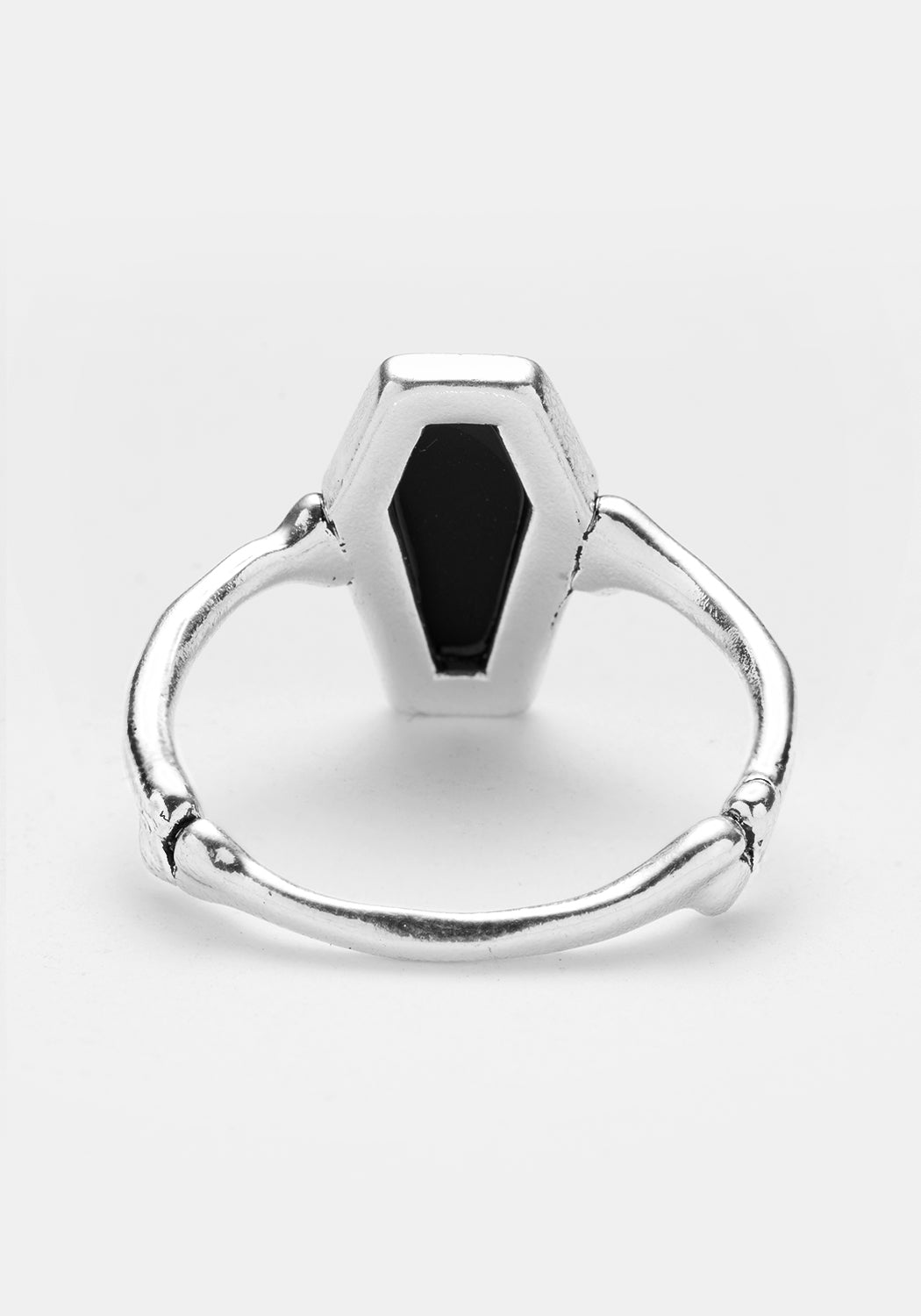 Gothic Skull Death Ring for Men - Stainless Steel Punk Rock Jewelry - Perfect for Halloween, Cosplay, and Alternative Fashion