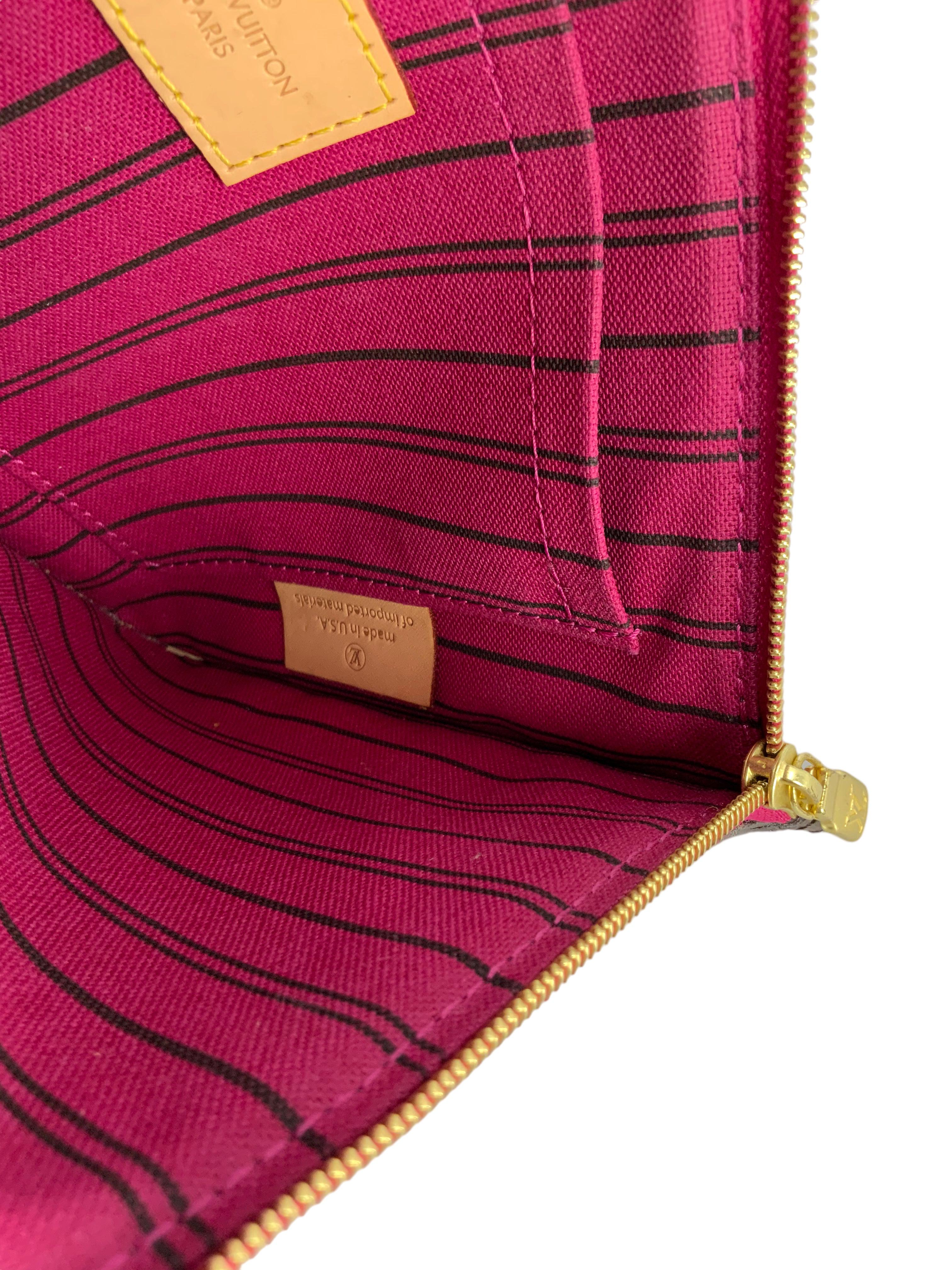 Authentic LOUIS VUITTON Monogram Neverfull GM Tote Bag with Pochette - Luxury Designer Handbag for Women, Perfect for Work, Travel & Everyday Use