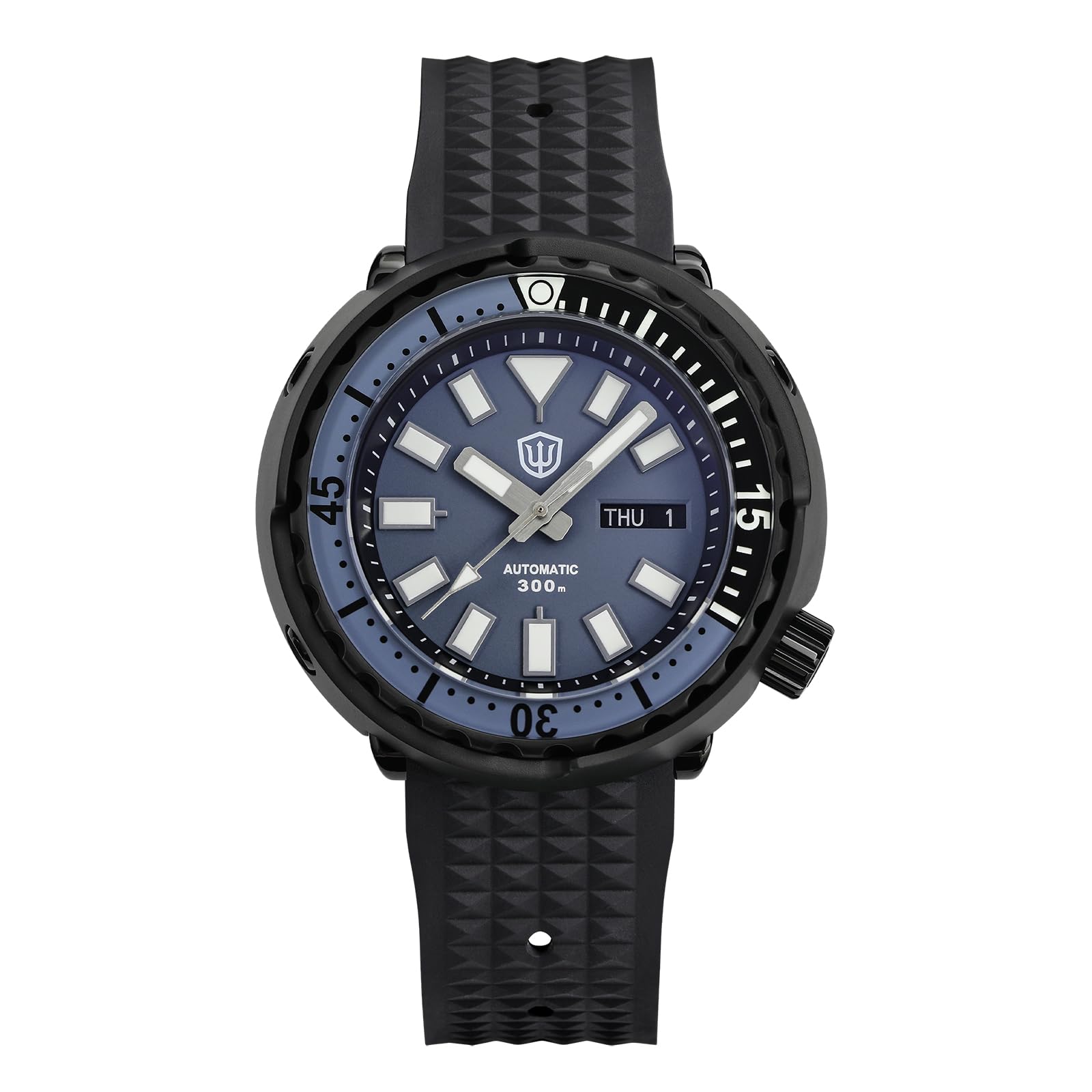 **Watchdives Men's Automatic Diver Watch NH35/NH36A Movement - 300M Waterproof, 47.5MM Case, Sapphire Crystal, Luminous Hands - Perfect for Scuba Diving, Swimming & Outdoor Adventures**