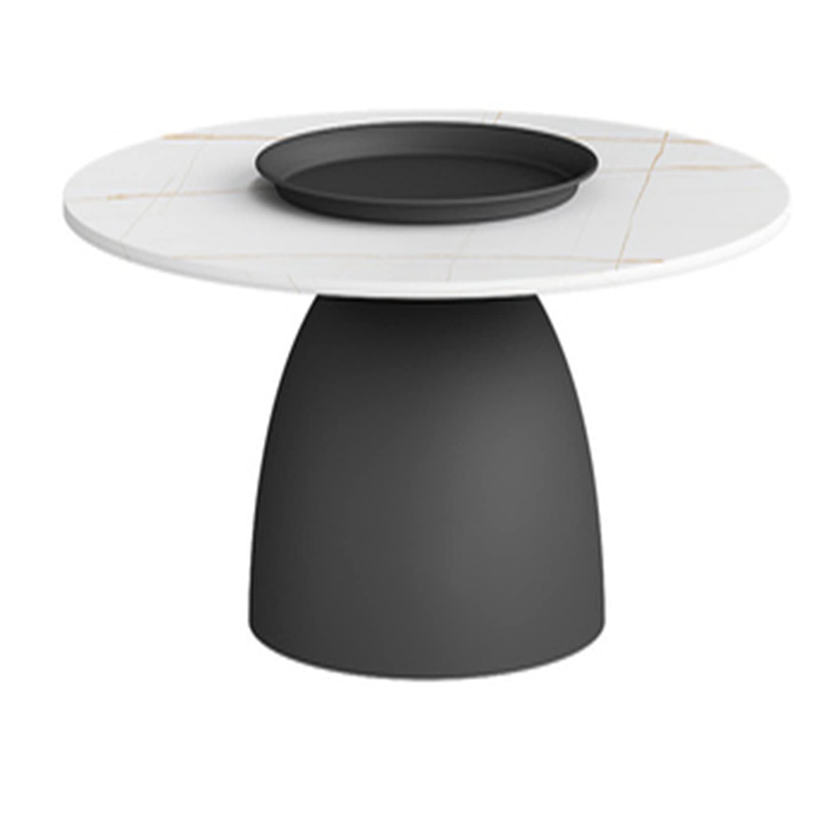 Modern Faux Marble Top End Table & Side Table Set - Stylish Coffee Table for Living Room, Bedroom, or Dining Room - Perfect Sofa Center Table for Home Decor & Entertaining