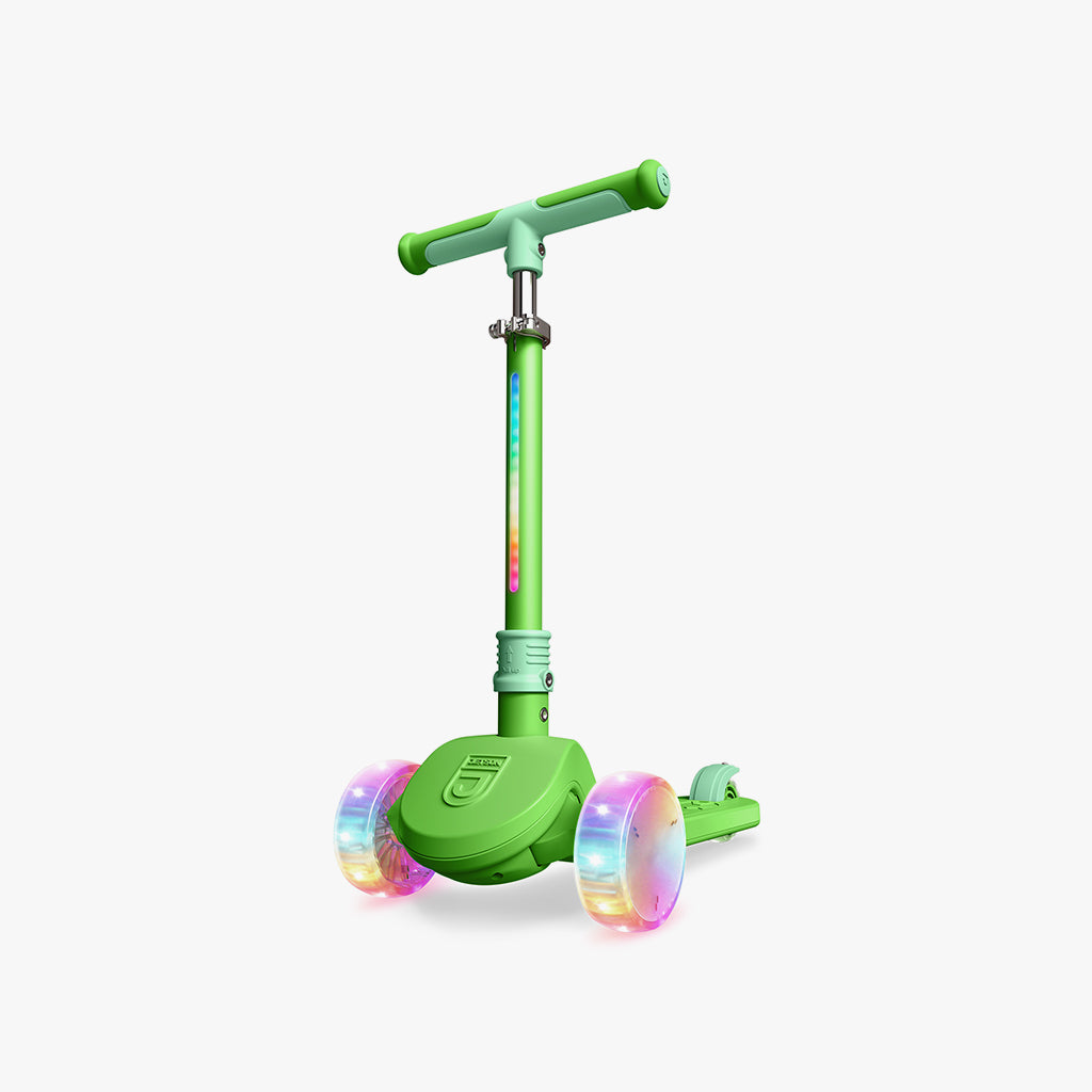Bloom Go & Grow Kick Scooter for Kids - Adjustable Height 3 Wheel Scooter with LED Lights | Perfect for Outdoor Play, Commuting to School & Neighborhood Rides