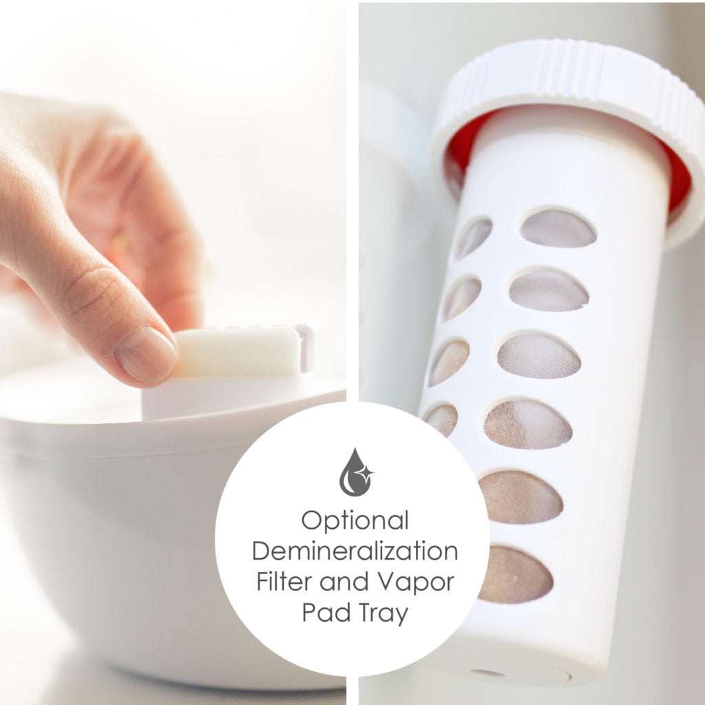 Adorable Mini Humidifier & Aroma Diffuser for Home, Office, Nursery | Compact Ultrasonic Air Moisturizer with Essential Oil Tray - Perfect for Dry Skin, Allergies, and Better Sleep