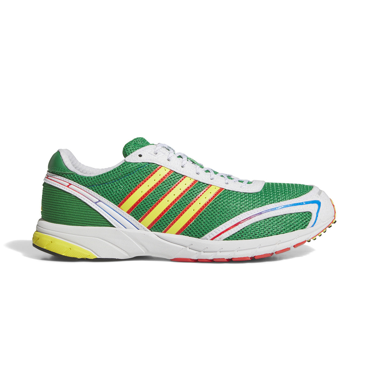 Adizero Adios OG Running Shoes for Men - Green Cloud White | Lightweight & Breathable for Marathon Training & Racing | Perfect for Track, Road & Long Distance Running