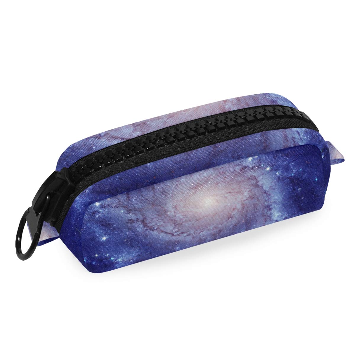 FengJu Large Capacity Pencil Case with Zipper - Galaxy Print Cosmetic & Makeup Organizer Pouch for School, Office, Travel (Perfect for Teens, Students & Professionals to Store Pens, Markers & Beauty Tools)
