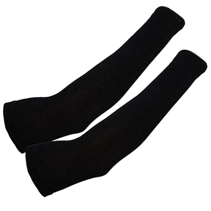BENAVJI UV Protection Arm Sleeves for Men & Women - Breathable Polyester Sun Sleeves with Cooling Technology | Perfect for Outdoor Sports, Cycling, Running, and Sun Protection