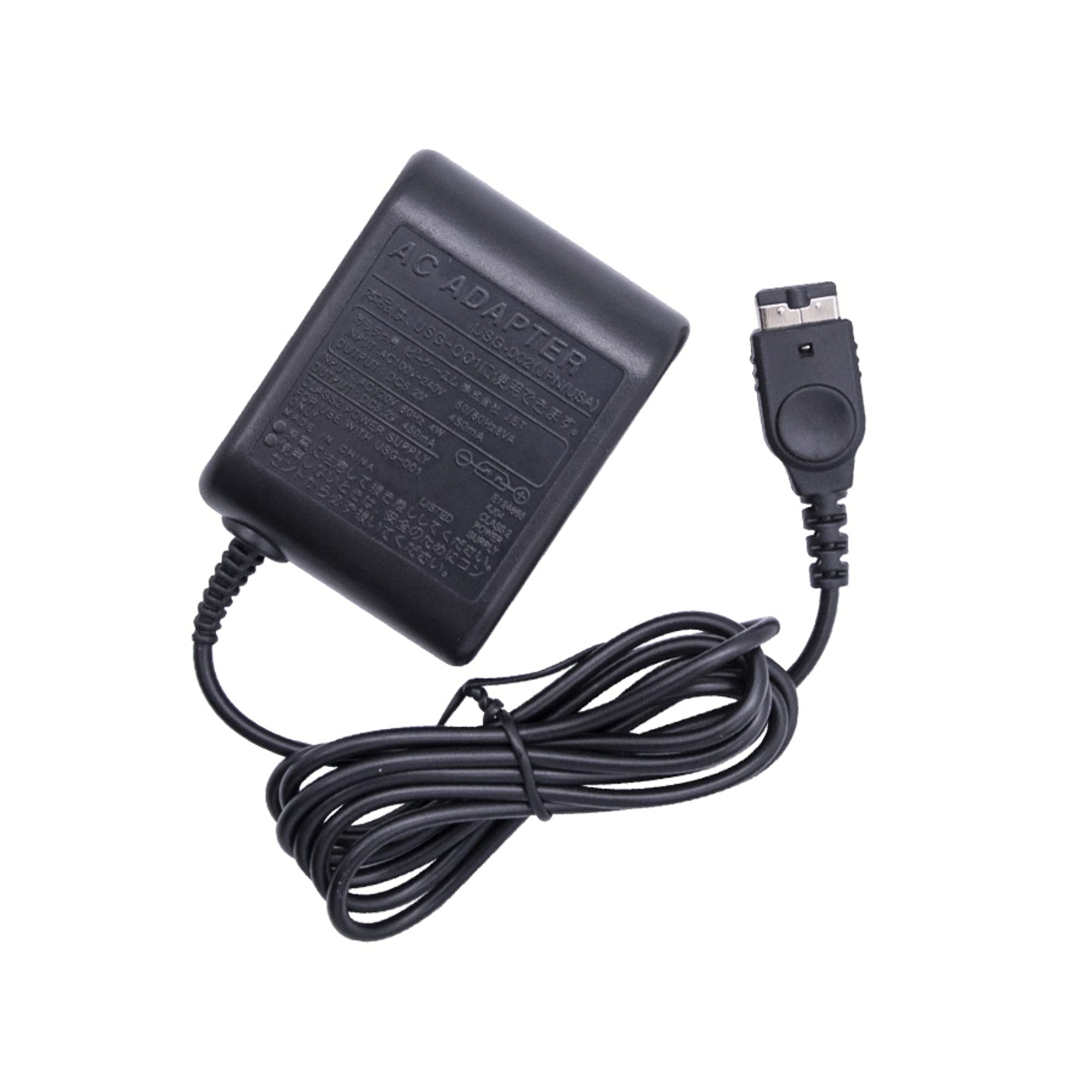 Original GBA SP Charger - 5.2V 450mA AC Wall Adapter for Nintendo DS & Game Boy Advance SP | Portable Travel Charger for Gaming On-The-Go | Perfect for Home, Travel & Gaming Sessions
