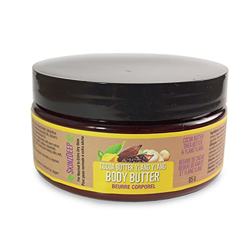 Simply Go Natural Cocoa Body Butter - Ultra Moisturizing & Nourishing for Dry Skin - Perfect for Daily Hydration & Spa Nights