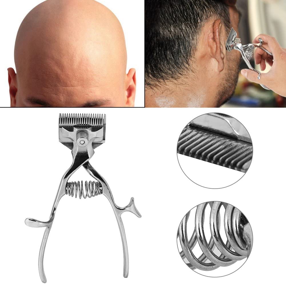 OIDESA Professional Stainless Steel Manual Hair Clipper - Classic Barber Tool for Hair Cutting & Trimming | Perfect for Home Grooming, Travel & Salon Use