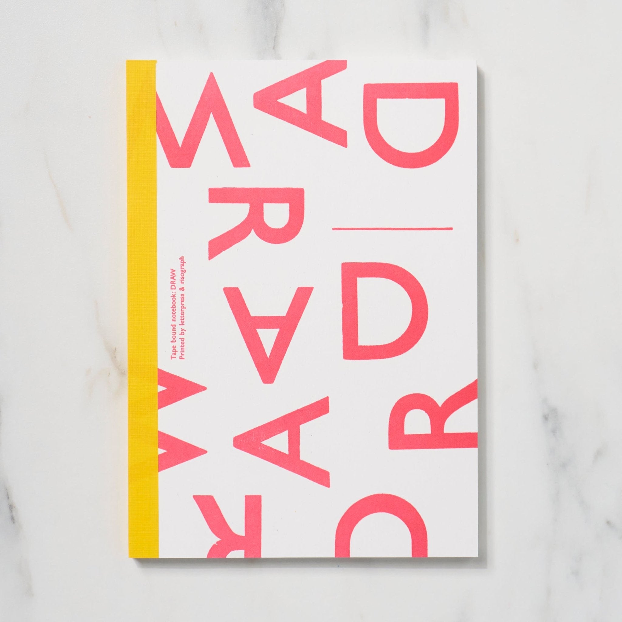 Premium Spine Wrapped Notebook A5 - Handmade Letterpress Cover Journal for Writing, Sketching & Note Taking - Perfect Gift for Writers, Artists & Students