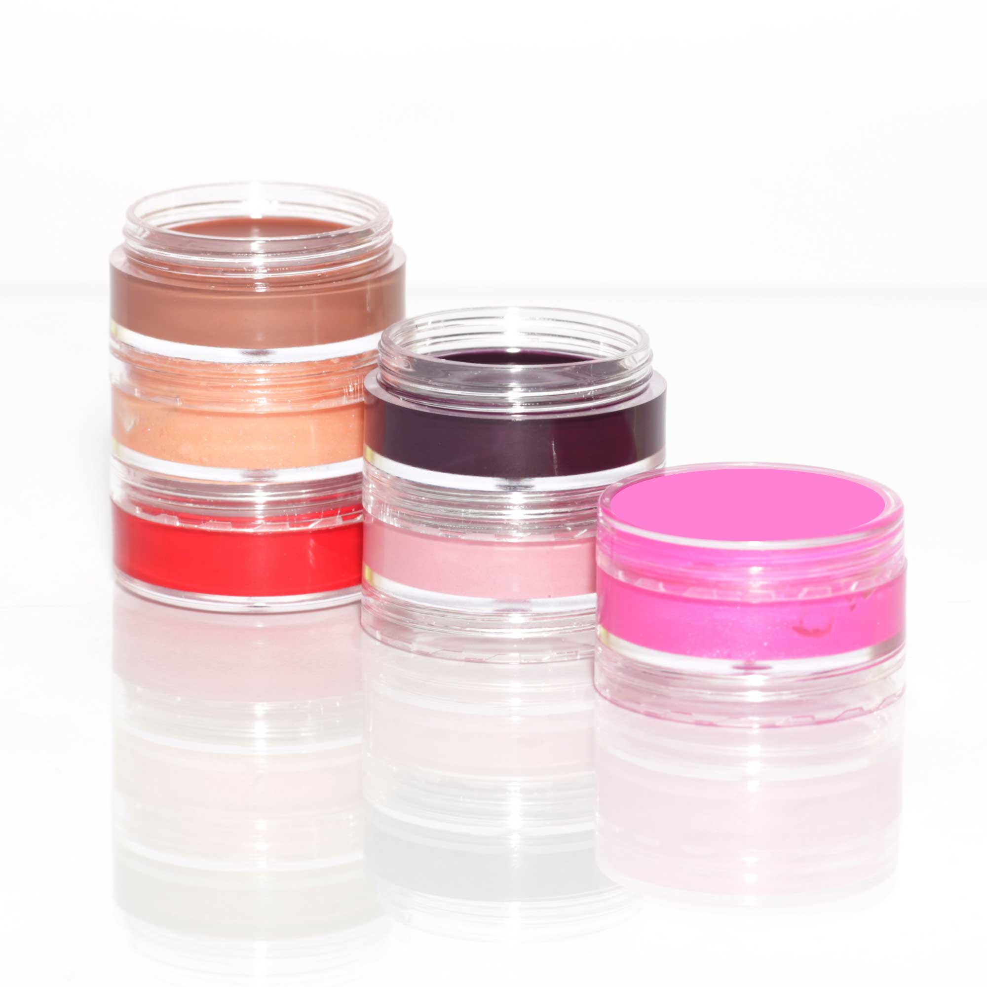 10 Pack 3ml Lip Balm Containers with Lids - Small Empty Cosmetic Jars for DIY Lip Gloss, Cream Samples & Travel-Sized Skincare - Perfect for Homemade Beauty Products & Mini Storage