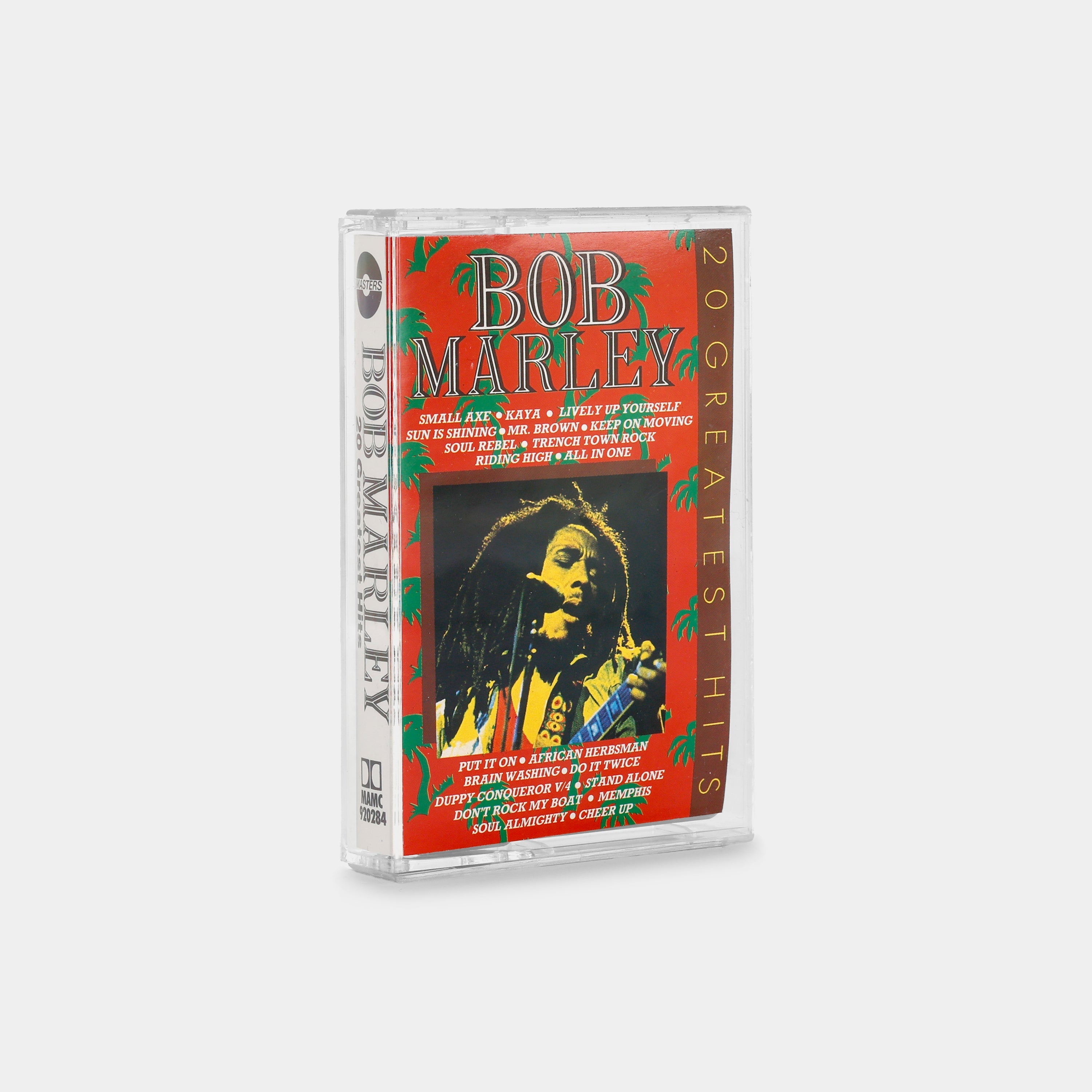 Bob Marley 20 Greatest Hits Cassette Tape - Classic Reggae Music Collection for Vinyl & Cassette Players - Perfect for Home, Car & Retro Music Lovers