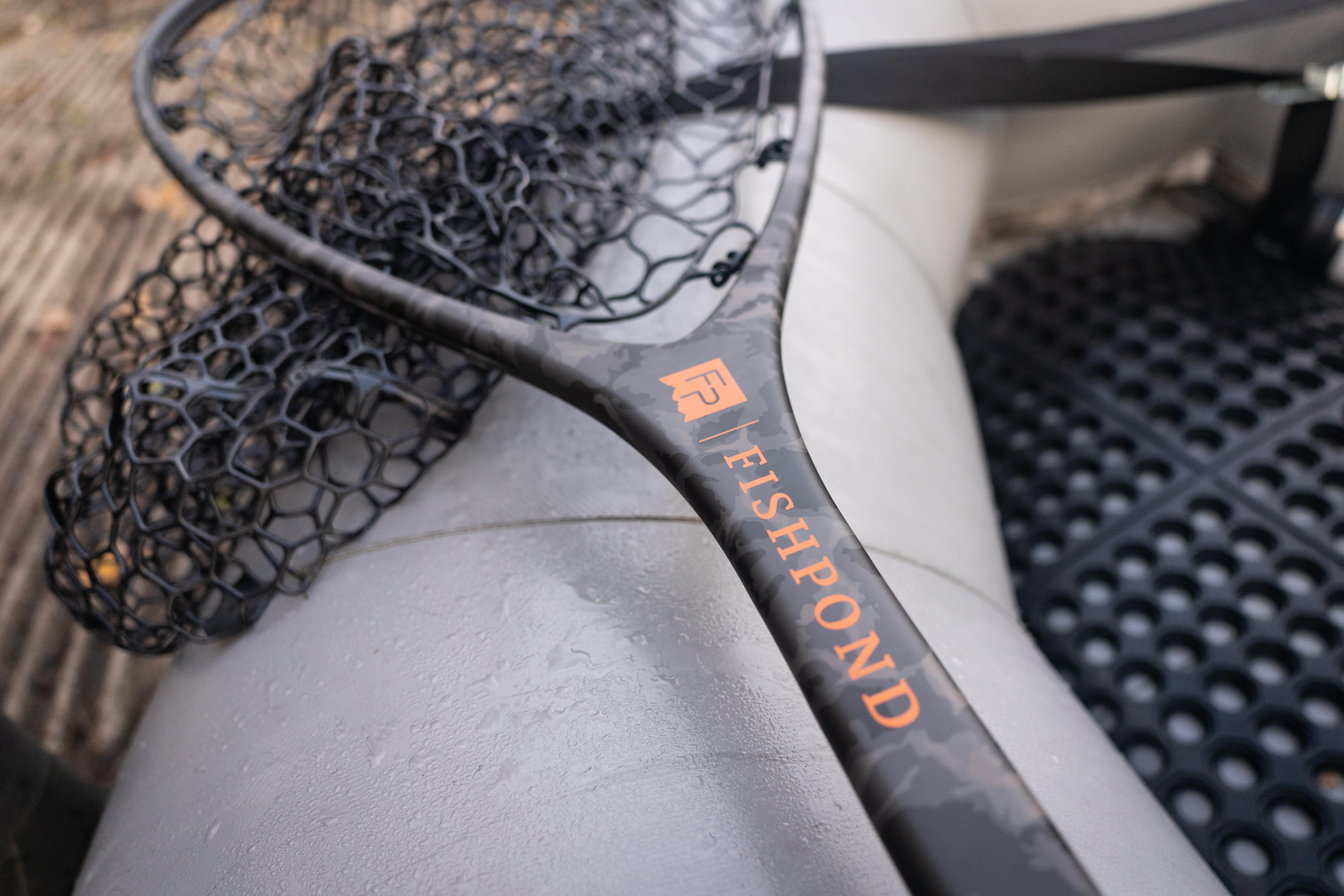 Fishpond Nomad® Mid Length Boat Net - Wild Run Edition | Lightweight Fly Fishing Landing Net for Trout & Bass | Perfect for Kayak, Canoe & Stream Fishing
