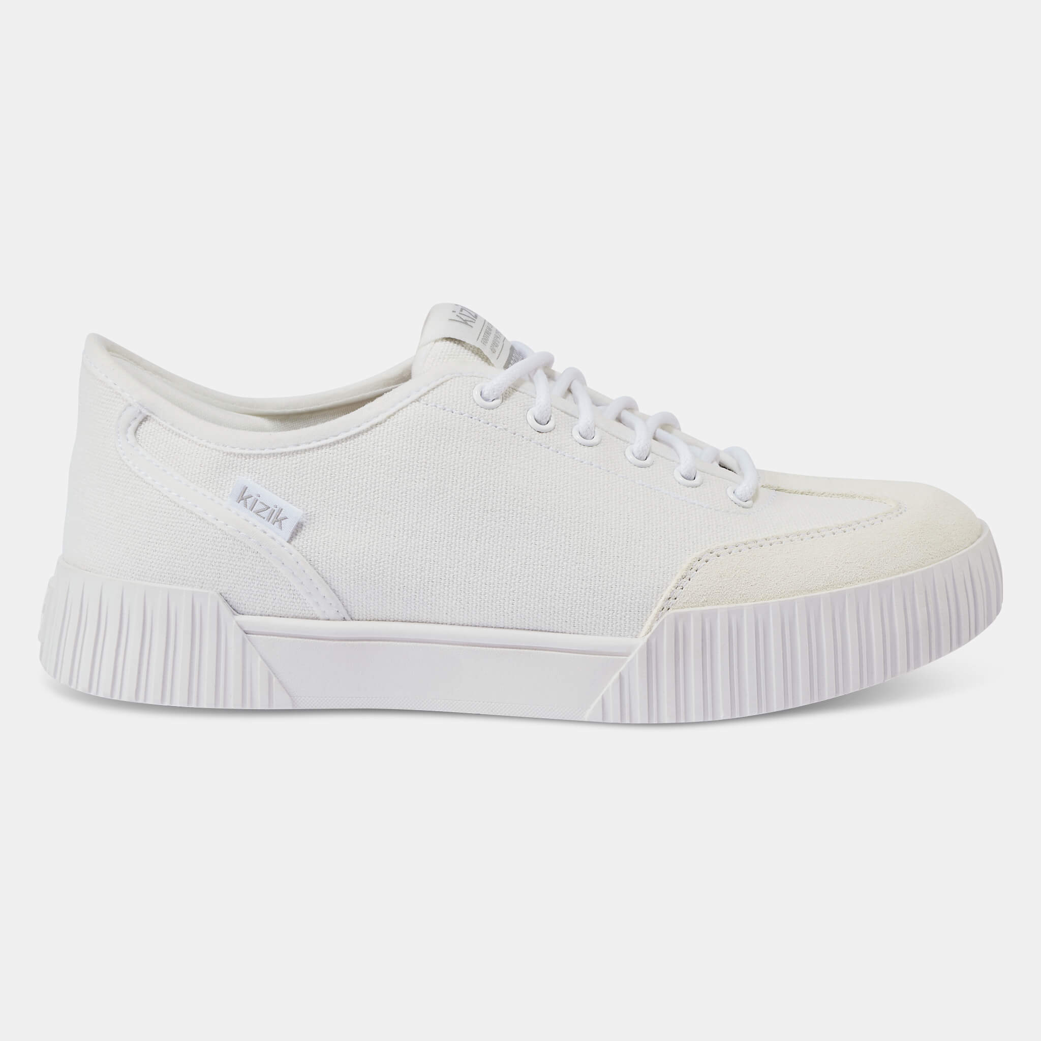 Women's Brooklyn Sneakers - Bright White Casual Shoes for Walking, Running & Everyday Wear | Comfortable & Stylish Footwear for Women