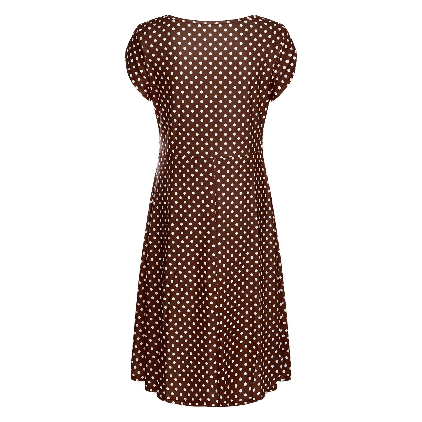 Polka Dot Maternity Dress for Women - Floral Lace Long Wedding Gown for Pregnant Brides, Baby Shower & Special Occasions