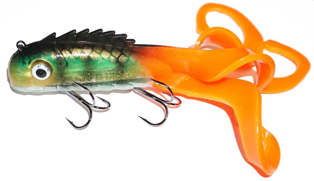 Chaos Tackle Mini Medussa Fishing Lure - Best for Bass, Trout, and Walleye - Perfect for Freshwater and Saltwater Fishing