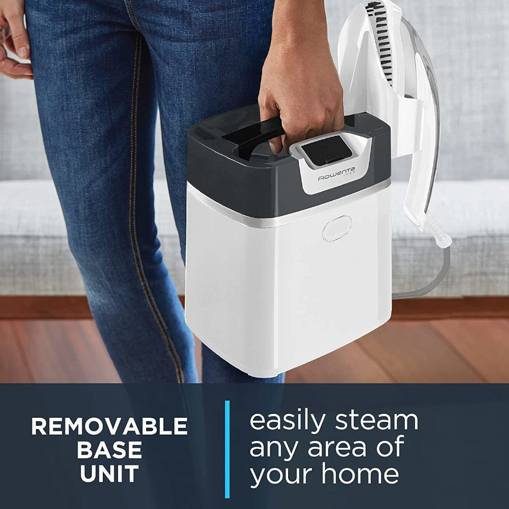 ROWENTA IXEO All-in-One Garment Care Steamer - QR1411 | Portable Fabric Steamer for Clothes, Curtains & Home Use | Blemished Packaging with Full Warranty | Perfect for Travel, Weddings & Daily Outfits
