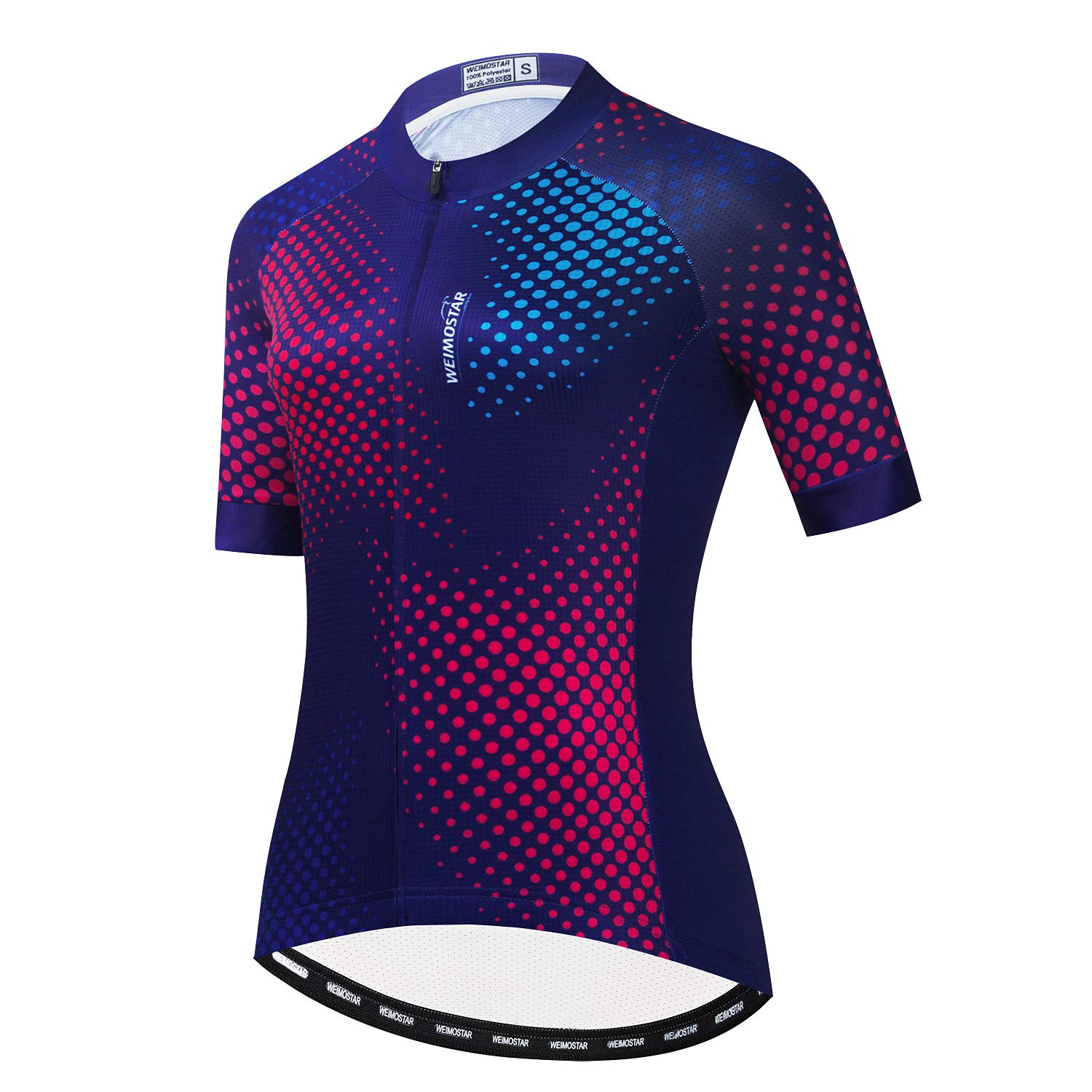 Women's Cycling Jersey Short Sleeve - Breathable Quick Dry Bike Shirt for Mountain & Road Biking - Comfortable Workout Top for Cycling, Commuting & Outdoor Sports