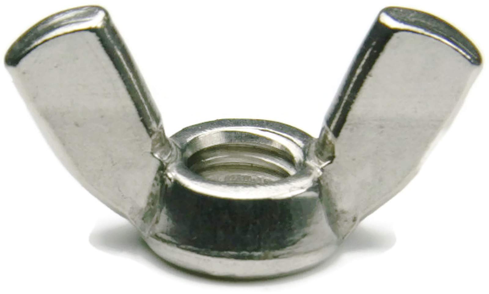 18-8 Stainless Steel Wing Nuts #10-32 (Pack of 100) - Corrosion Resistant Hardware for DIY, Automotive & Industrial Applications
