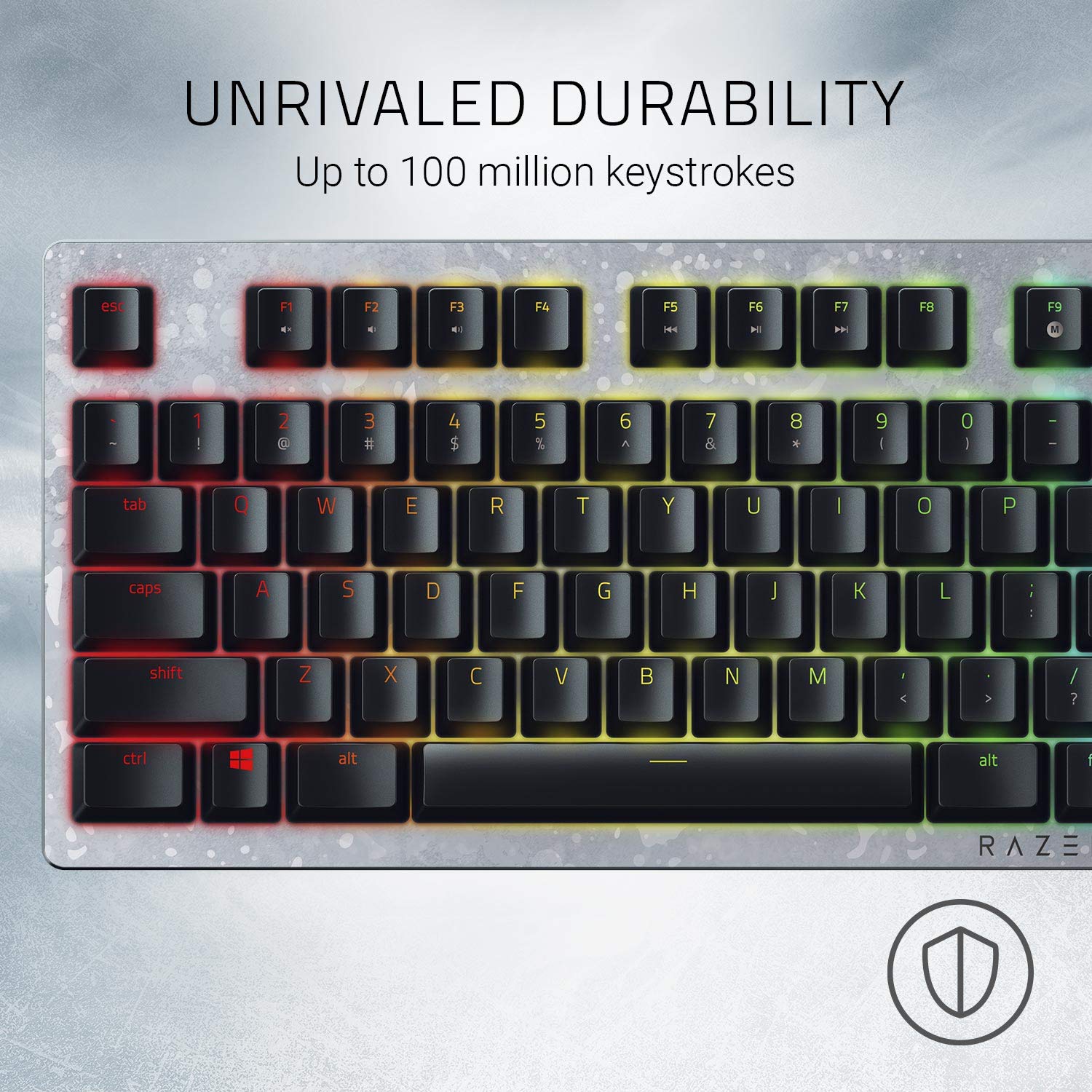 Razer Huntsman Gaming Keyboard - Fastest Optical Switches, Customizable Chroma RGB, Programmable Macros | Perfect for Competitive Gaming, Streaming & Office Work (Gears of War 5 Edition)