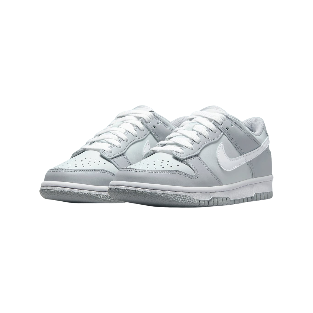 Nike Dunk Low GS Pure Platinum White Wolf Grey - Women's & Girls' Sneakers for Casual Wear, Running & Street Style Fashion