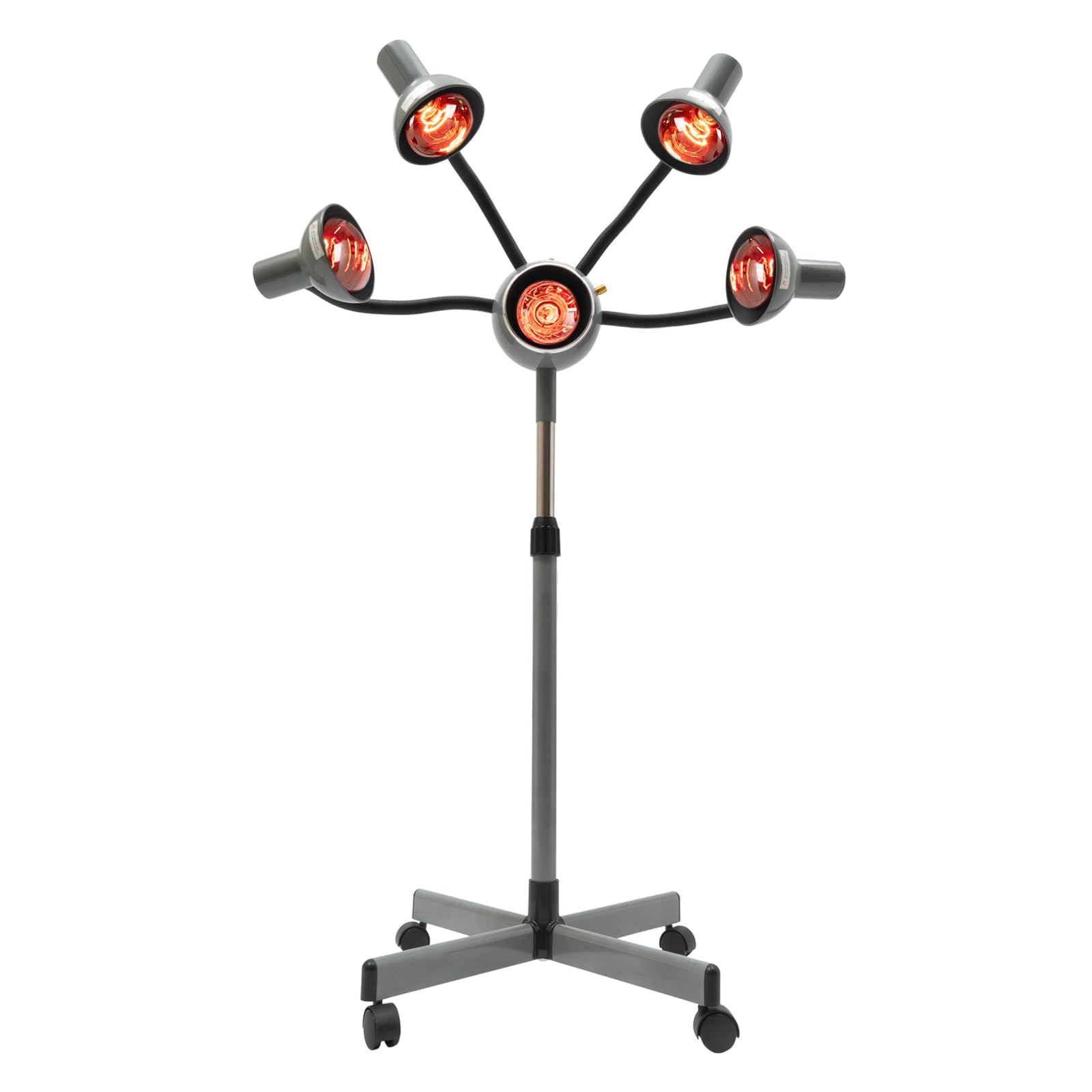 SEANESZTI 5-Head Infrared Heat Lamp - 110V Professional Hair Dryer with Adjustable Height for Salon Perming & Styling | Salon Equipment for Hairdressing, Curling & Drying | Perfect for Professional Stylists & Home Use
