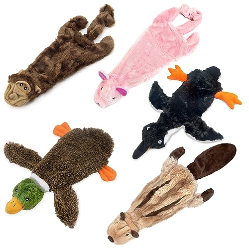 Duck, Deer, Monkey, Pig, Squirrel