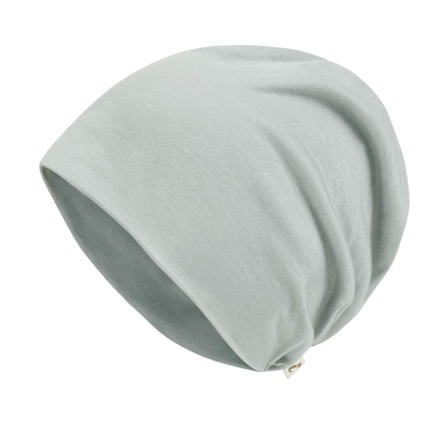 ililily Tencel Lyocell Color Beanie - Ultra Soft Stretchable Head Cover Hat for Women & Men | Winter Warm Knit Hat for Outdoor Activities, Skiing, Hiking & Casual Wear