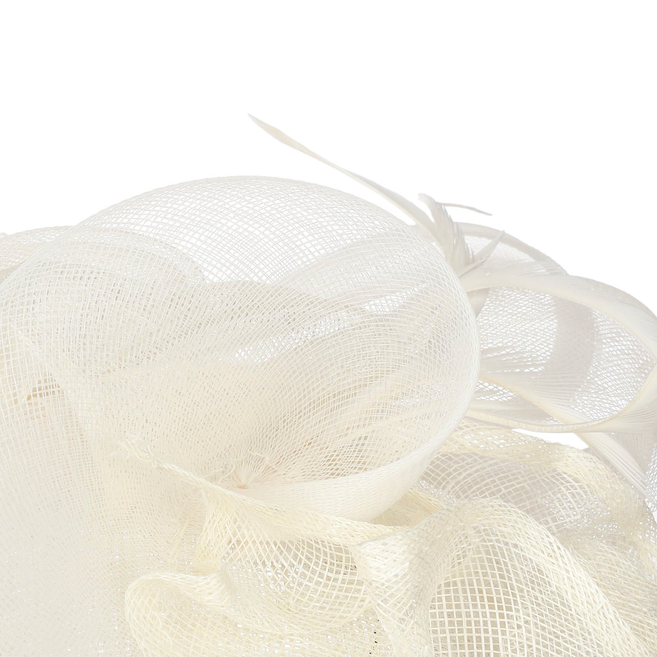Lierys Sinamay Crynol Fascinator Hat - Elegant Women's Headpiece for Weddings, Races & Special Occasions