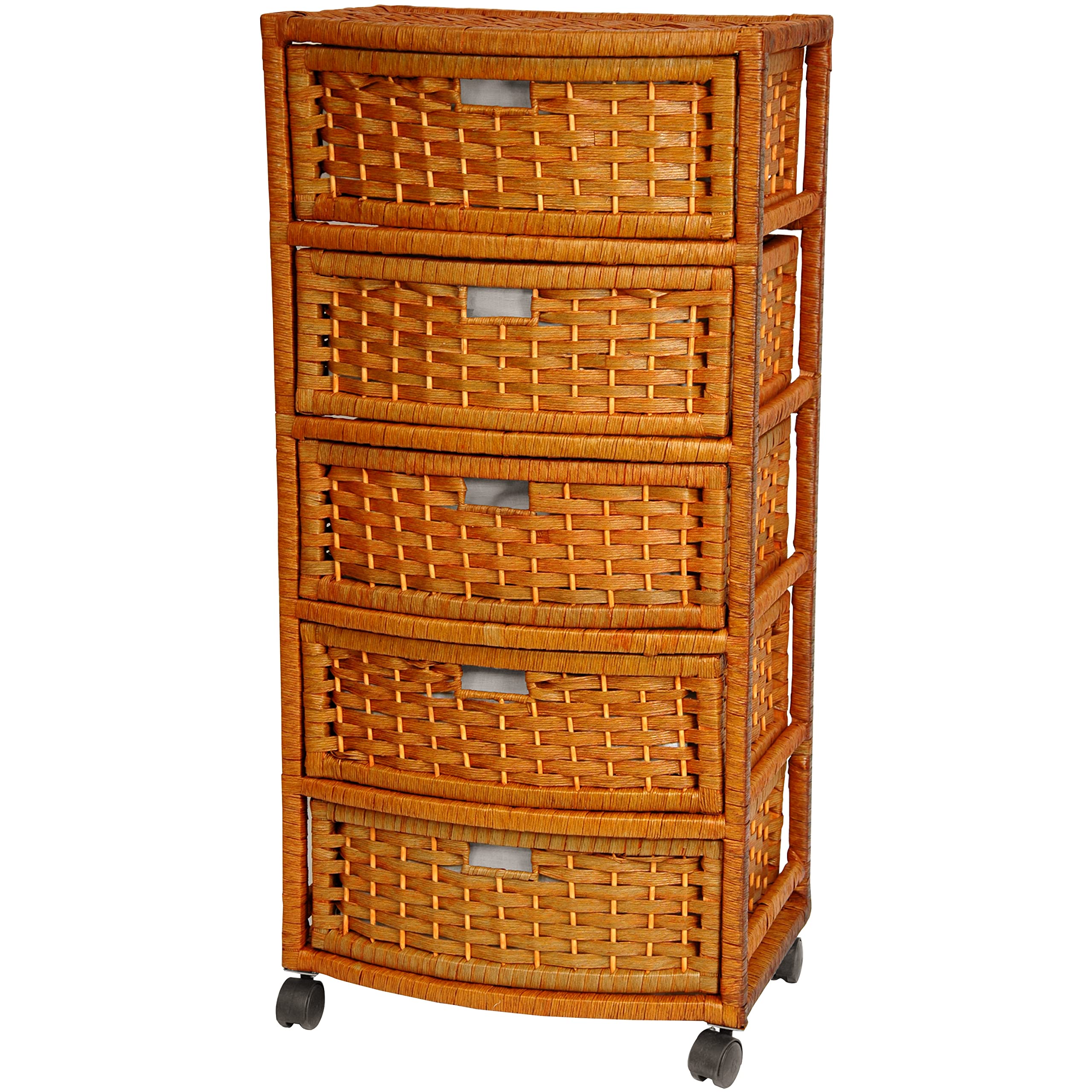 Natural Fiber 5-Drawer Chest - 37