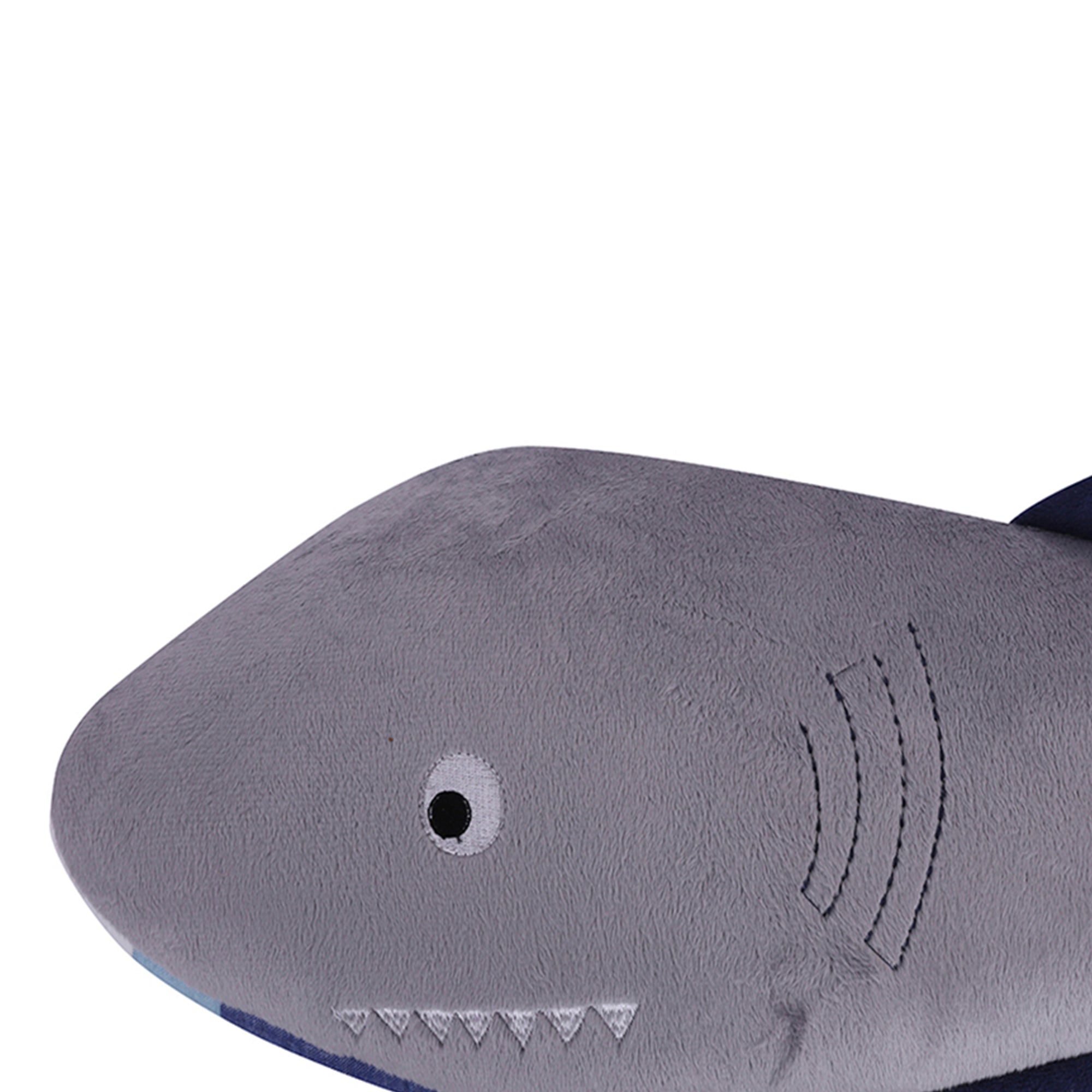 Sammy Shark Plush Pillow - Soft & Cuddly Stuffed Animal for Kids & Adults | Perfect for Bedroom Decor, Nursery, Travel & Gifts