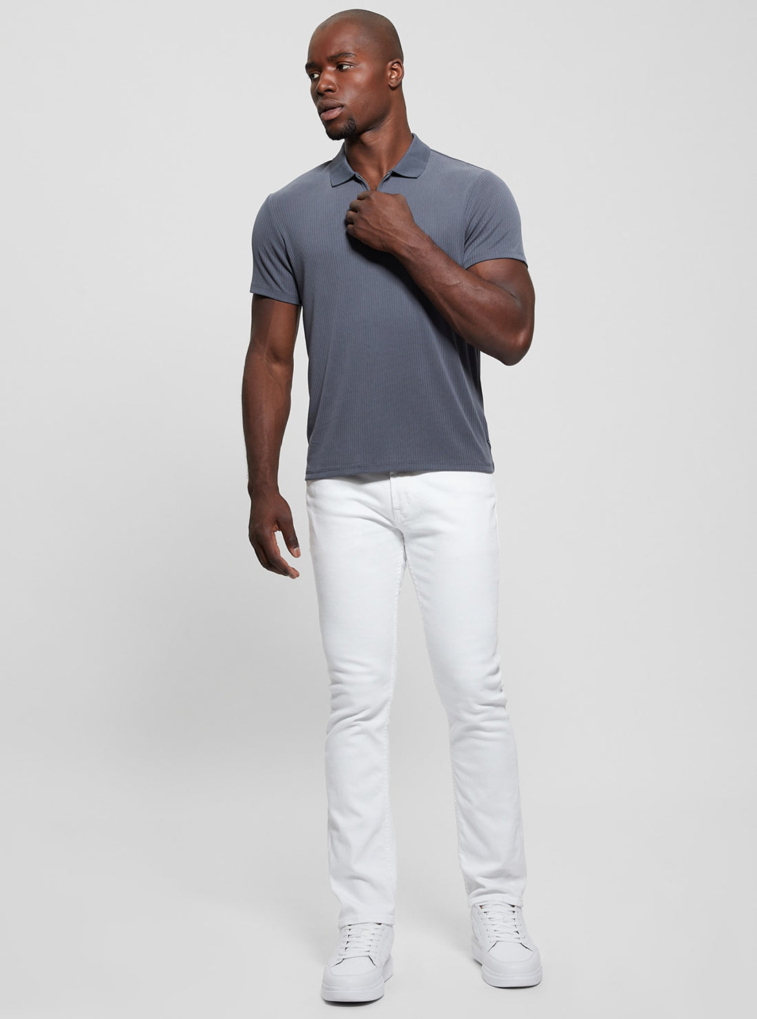 Blue Union Polo T-Shirt for Men - Comfortable Cotton Casual Shirt - Perfect for Work, Golf & Outdoor Activities