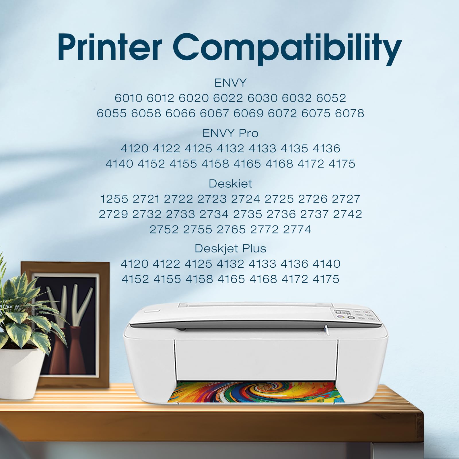 HP 67XL Black Ink Cartridge Replacement (2-Pack) - Compatible with DeskJet 1255/2700/4100/4155 Series, Envy 6000/6400 Series & More - High Yield Printing for Home & Office Use