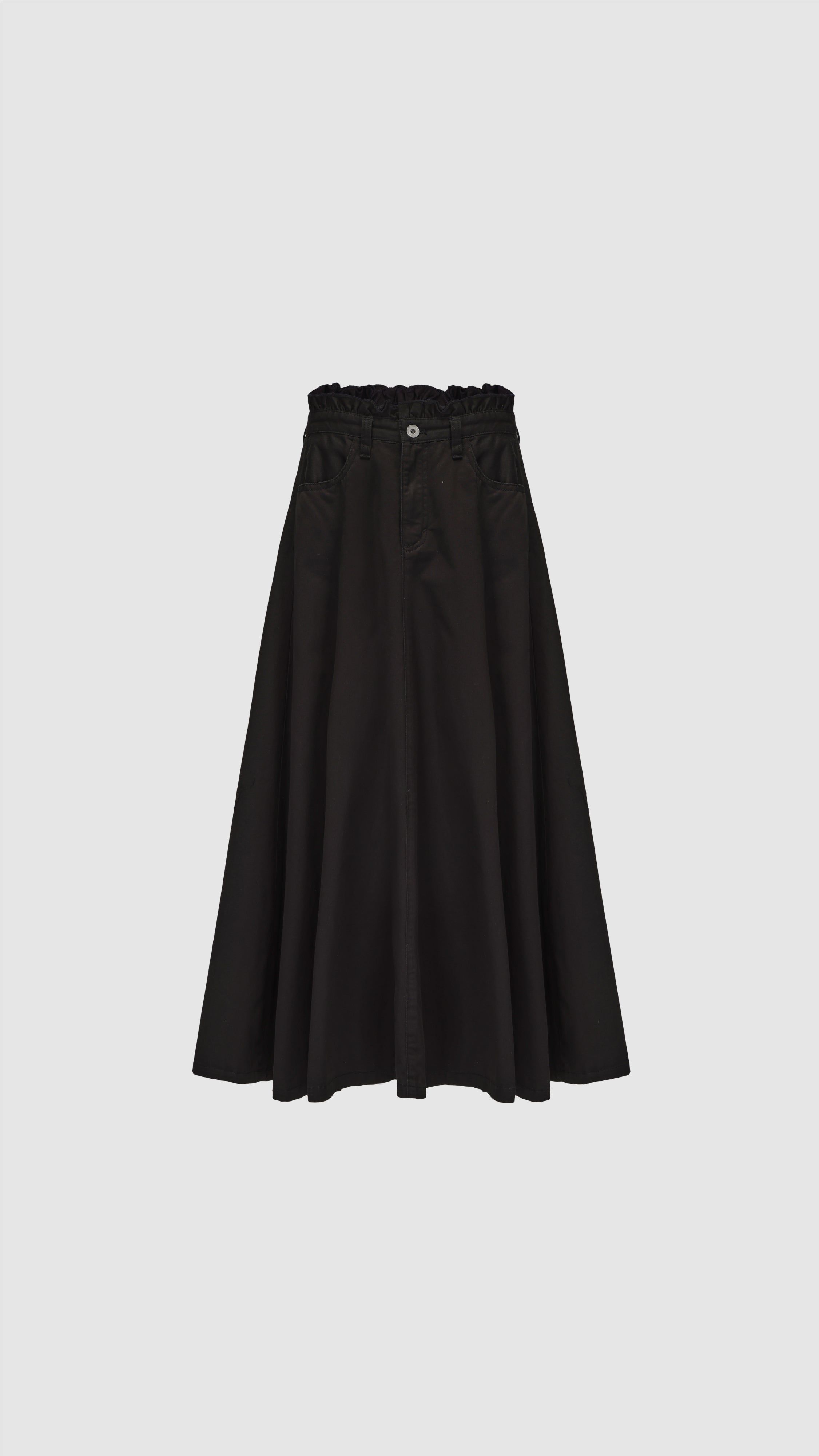 Women's Ruffles Trim Skirt - Elegant Flowy A-Line Midi Skirt with Floral Print | Perfect for Office Wear, Date Night & Spring Outfits