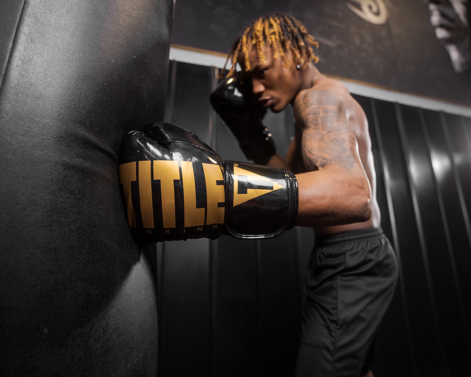 TITLE Boxing Inferno Intensity Elastic Training Boxing Gloves - Premium MMA & Fitness Workout Gear for Punching Bag, Sparring & Home Gym Training