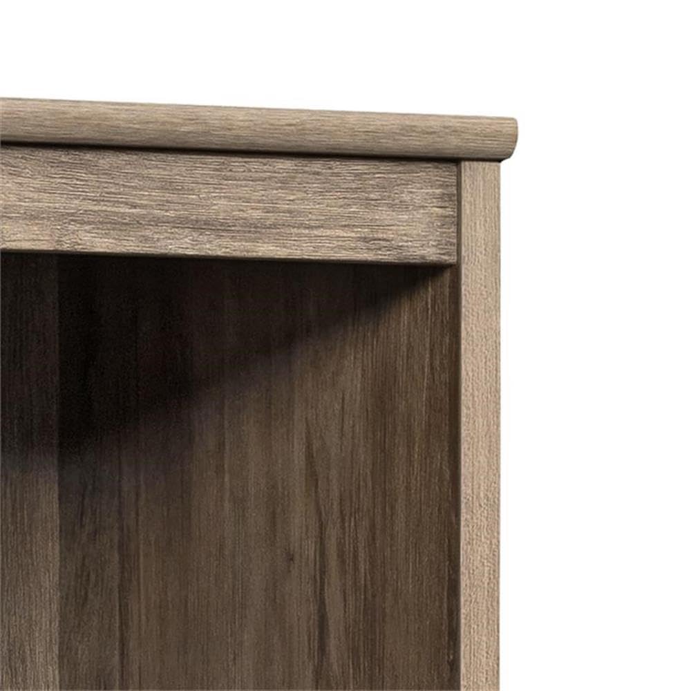 Pemberly Row Transitional Narrow Entryway Organizer in Drifted Gray - Stylish Hallway Storage Bench with Shoe Rack & Coat Hooks for Small Spaces - Perfect for Apartments, Mudrooms & Entryway Organization